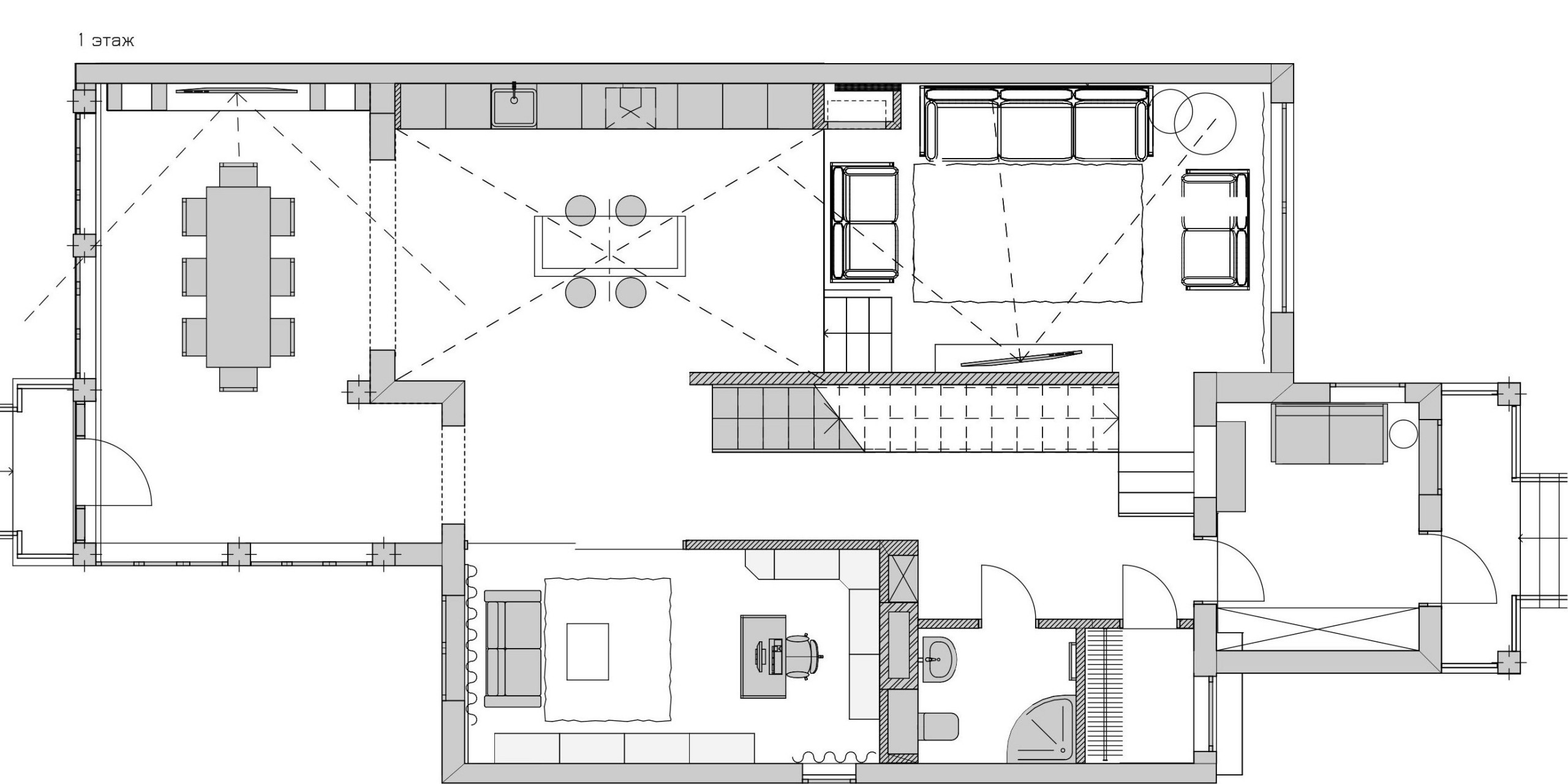 В гостях: Таунхаус, который увеличили почти на сто метров