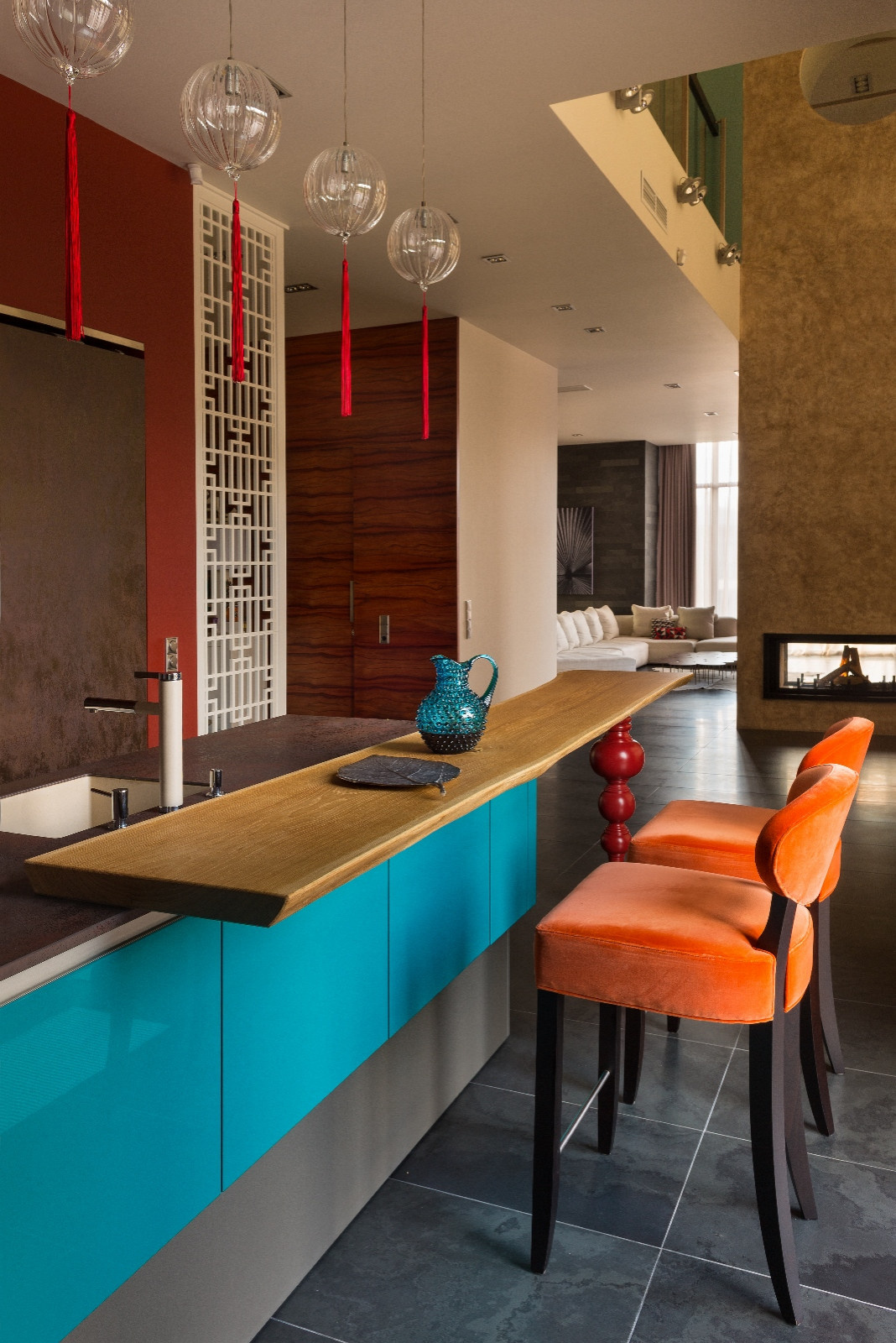 Houzz тур: Дом с китайским акцентом, способный удивить