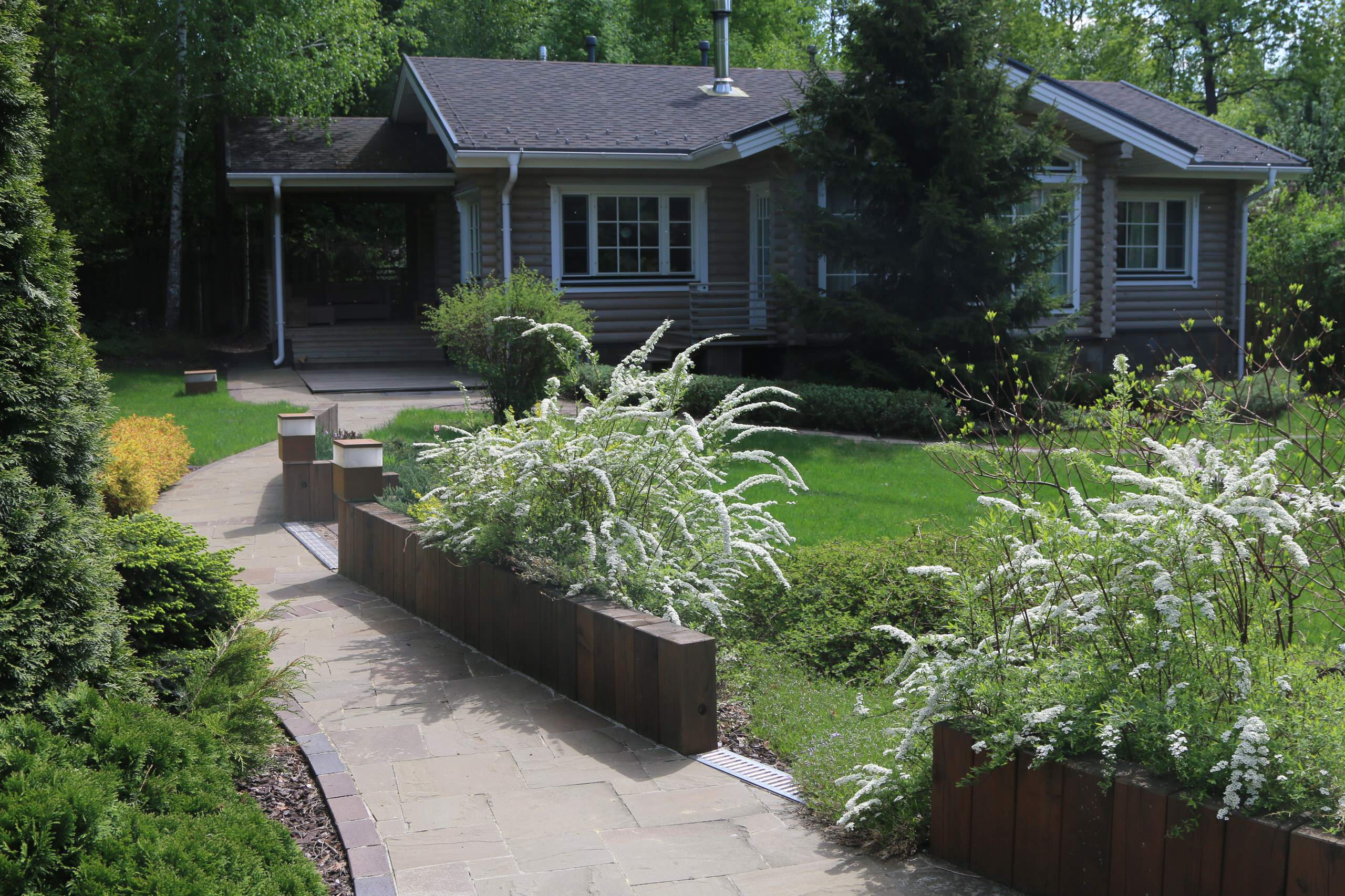 Проект недели: Сад на 12 сотках с солнечными часами