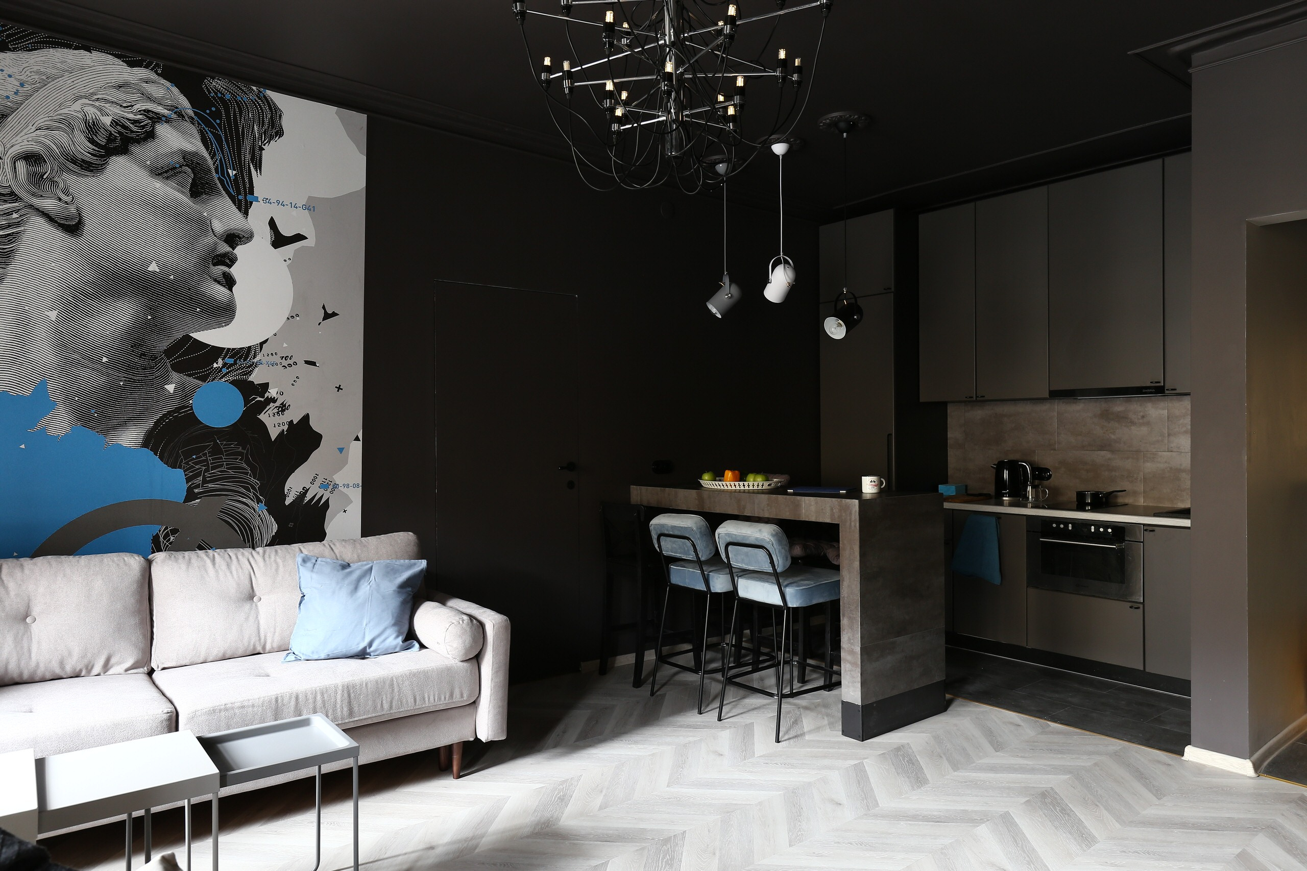 До и после: Квартира в доме 1850 г. в историческом центре Питера