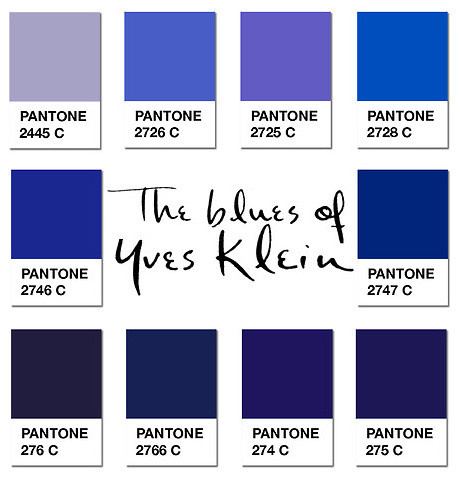 Цвет: Синий Кляйна — как использовать и с чем сочетать