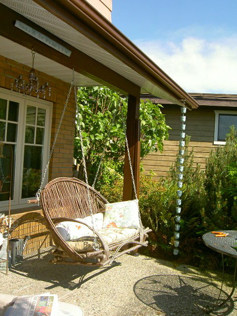 Фотоохота: 67 идей для дачных качелей