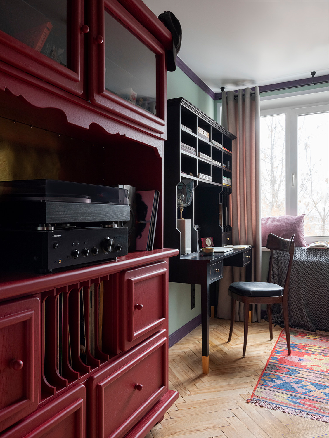 До и после: Комната фотографа, снимающего для Houzz