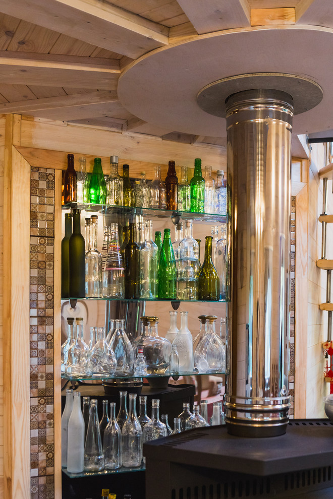 В гостях: Деревянный дом-шар под Зеленоградом