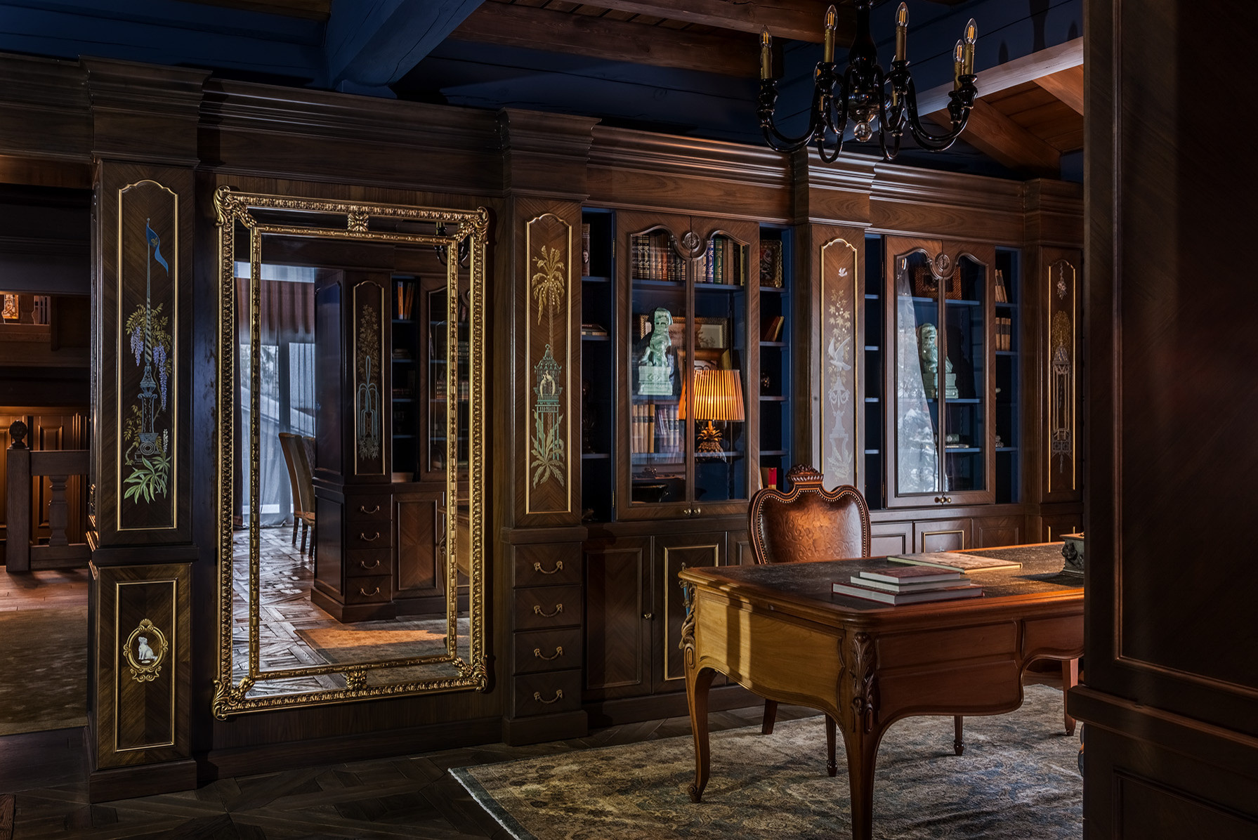 Houzz тур: Французский дух и шинуазри в Подмосковье