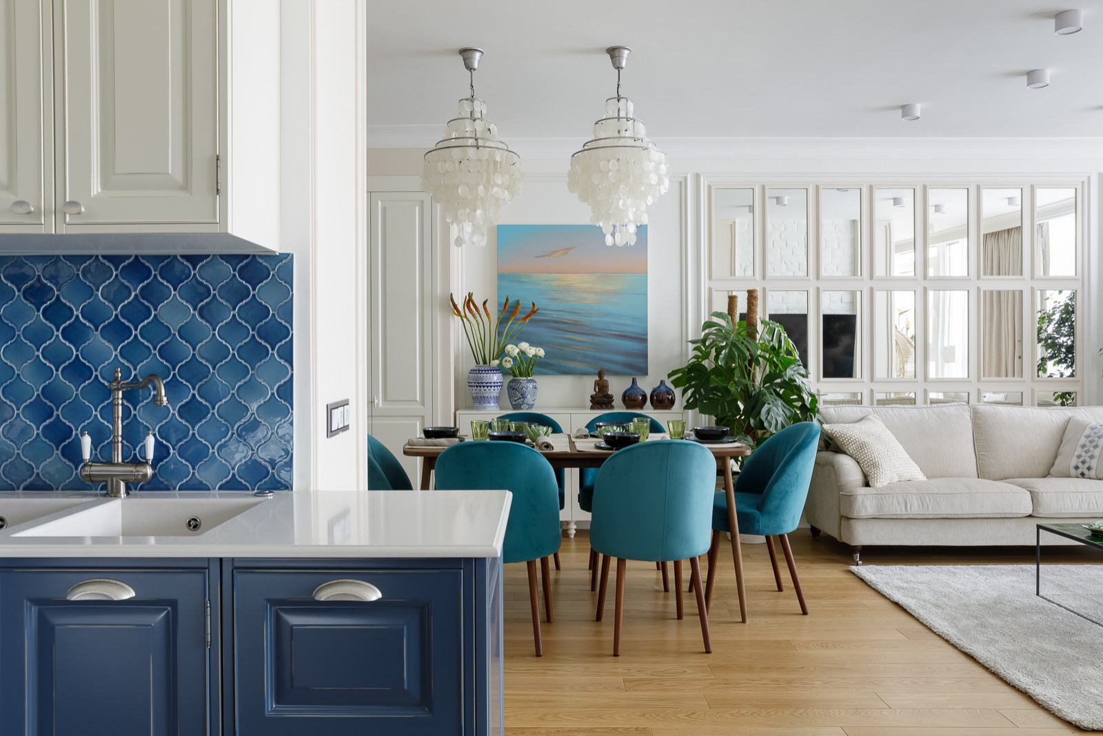 Houzz тур: Квартира с отпускным настроением