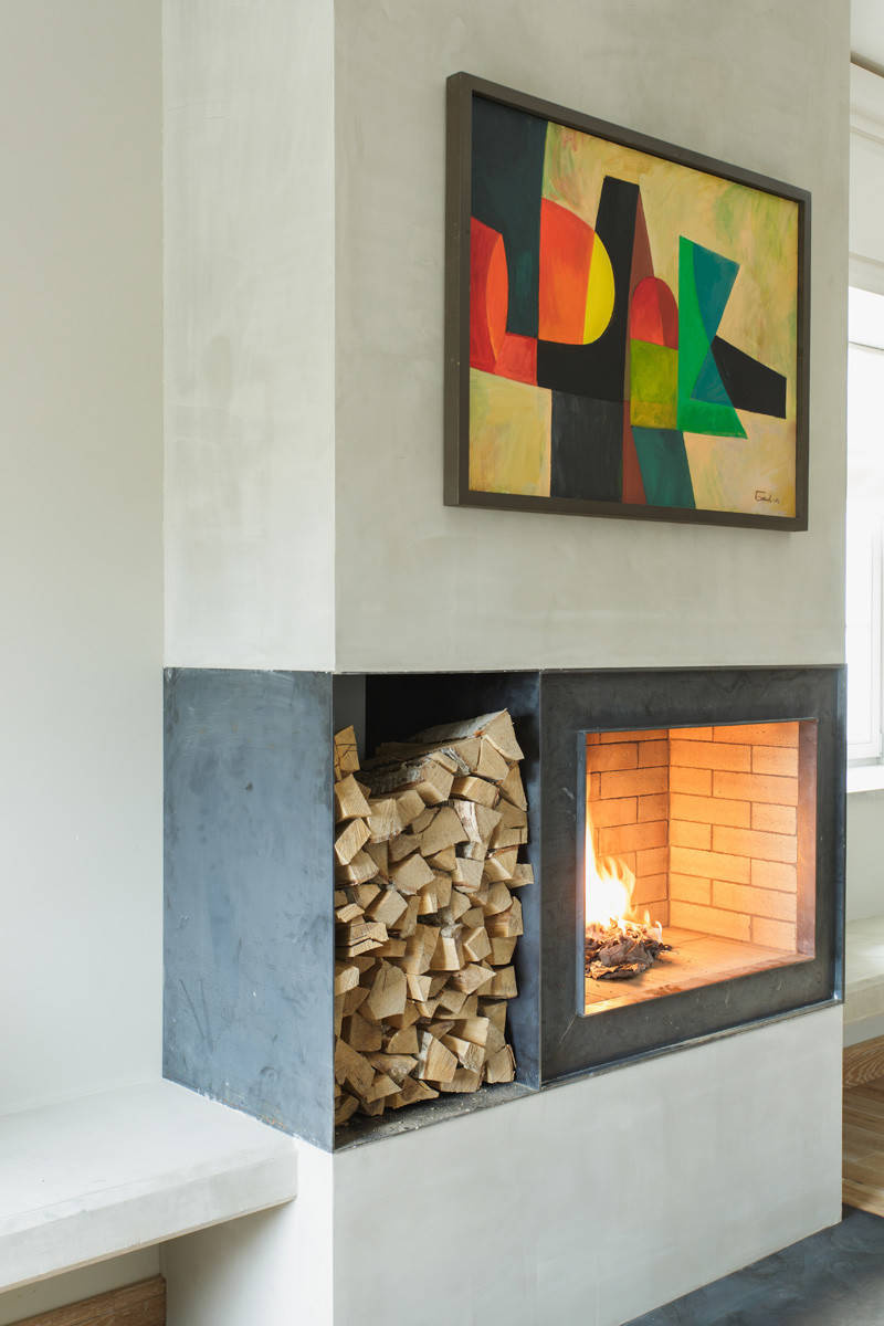 Зачем вам: Каминная топка с патрубком для забора внешнего воздуха