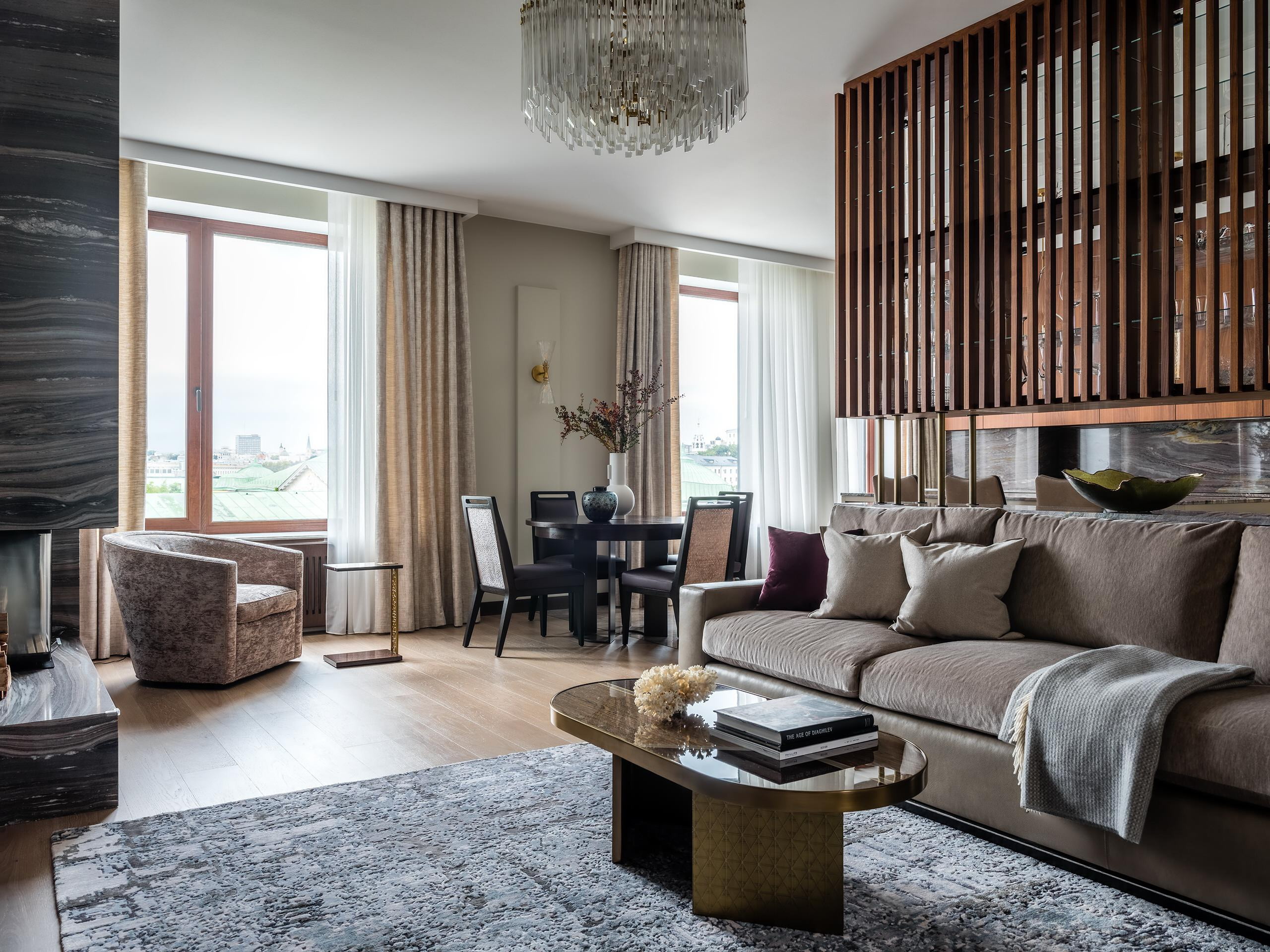 Houzz тур: Квартира для семьи, ценящей комфорт