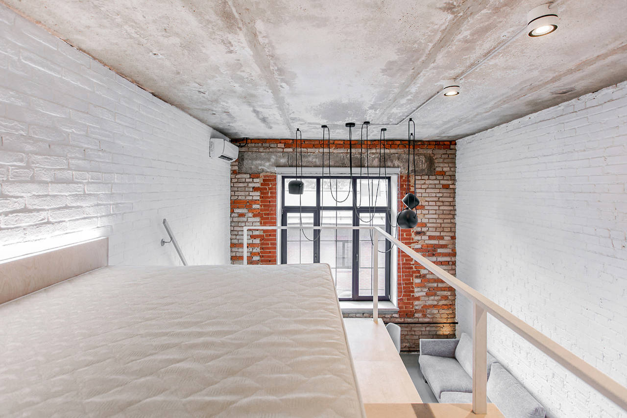 Houzz тур: Московский лофт для молодой пары в 24 «квадрата»