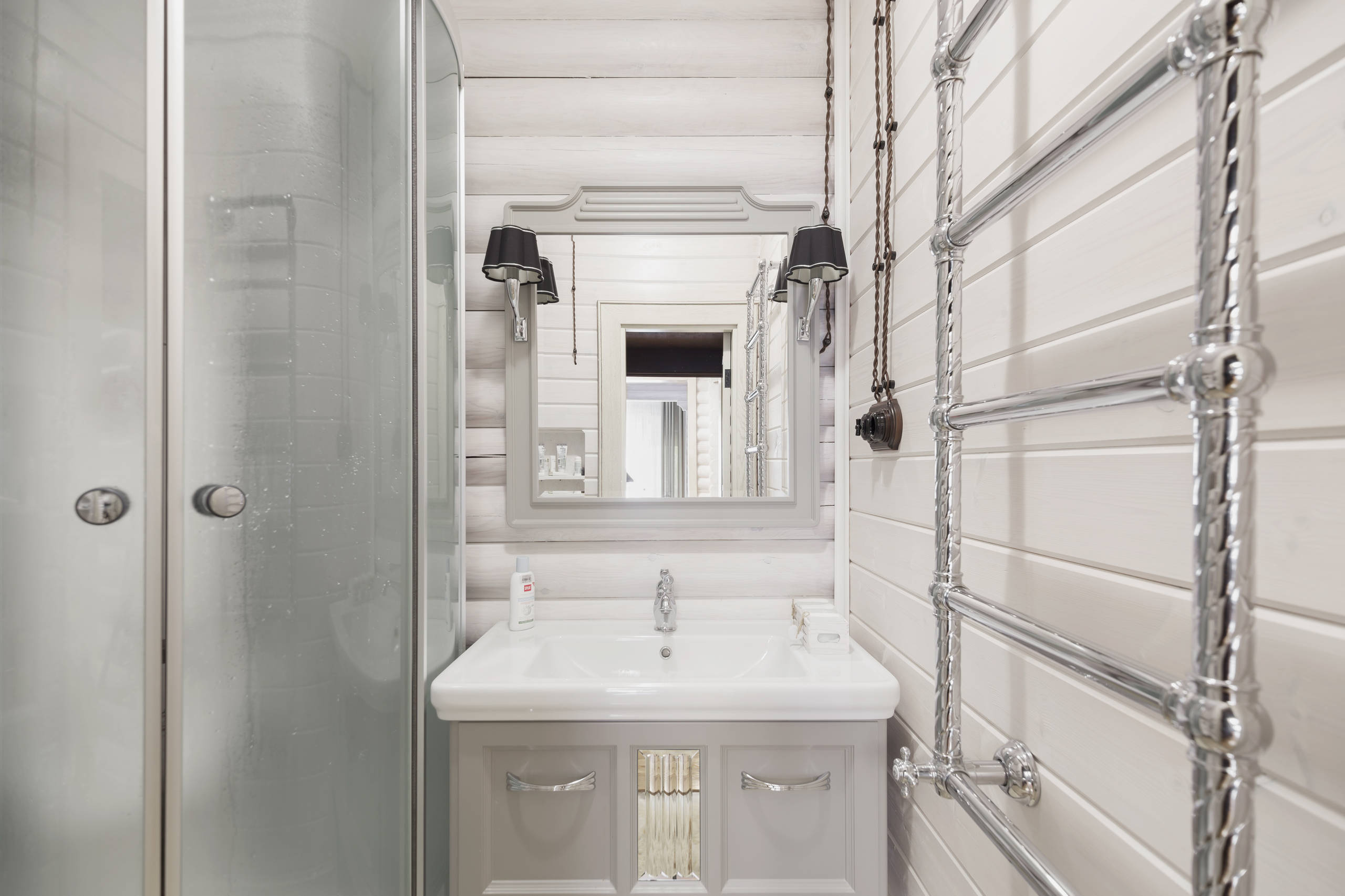 До и после: Бревенчатый дом для зимнего отдыха в Сочи