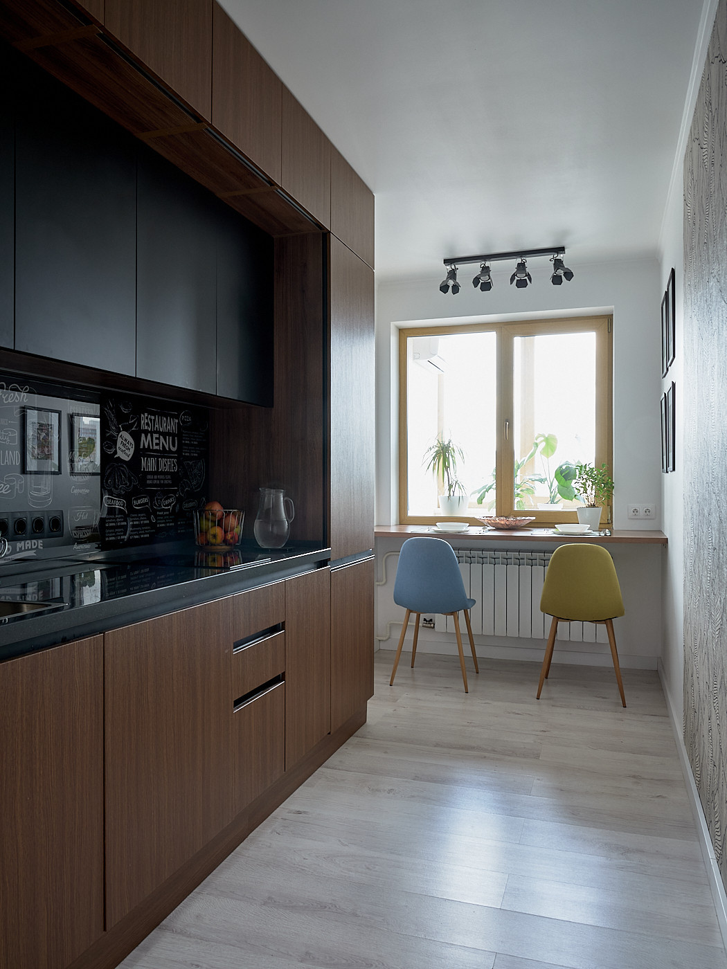 В гостях: 36 кв.м — квартира с фламинго для архитектора