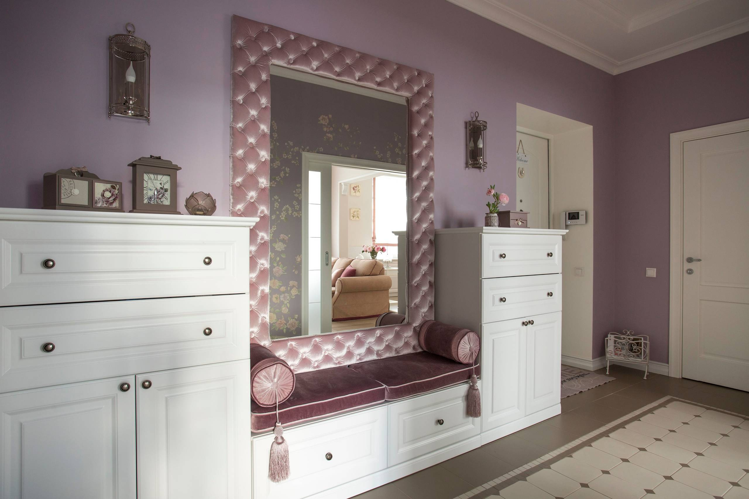 В гостях: Квартира в цветочных оттенках для молодой семьи