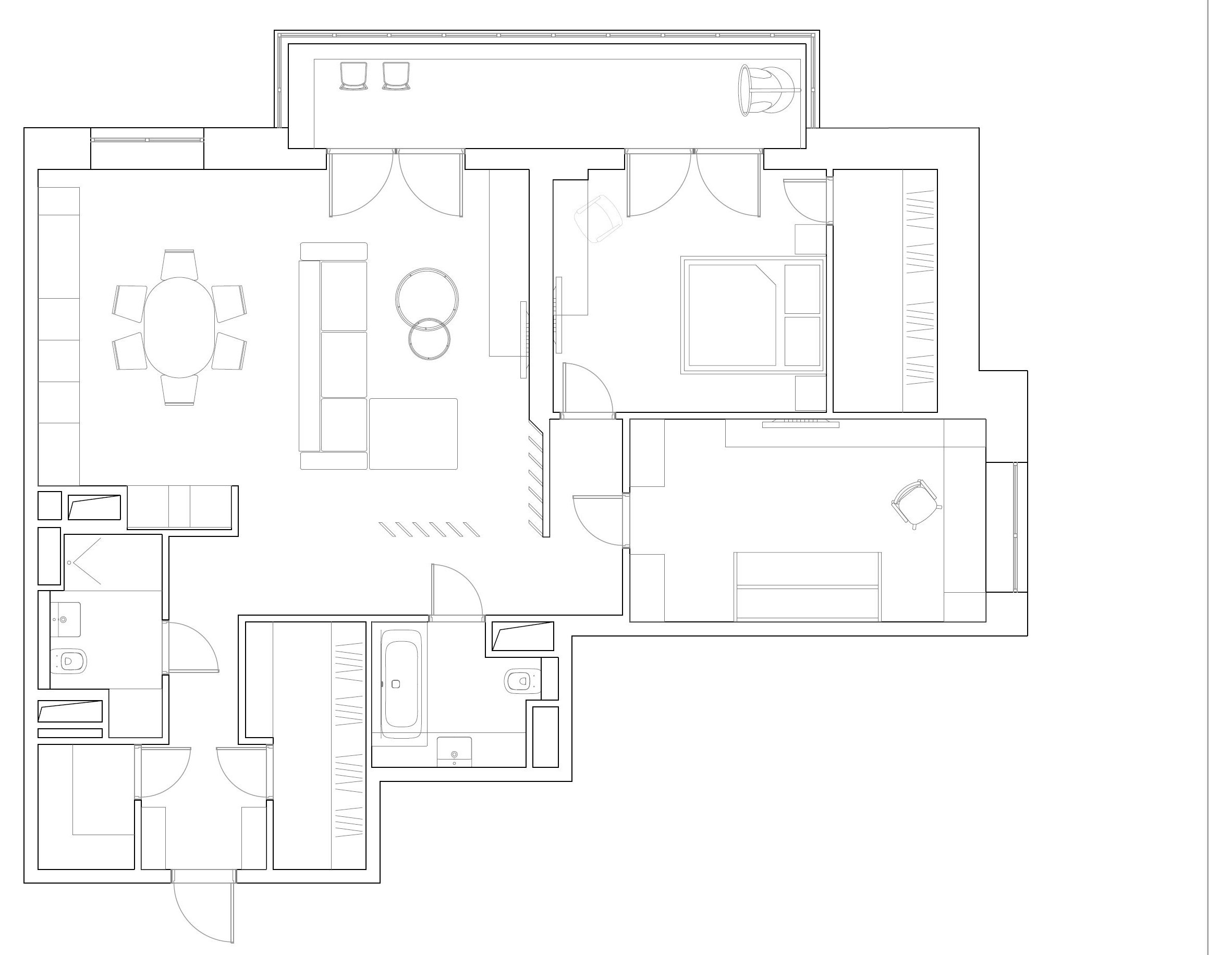 Houzz тур: Колор-блокинг для молодой семьи