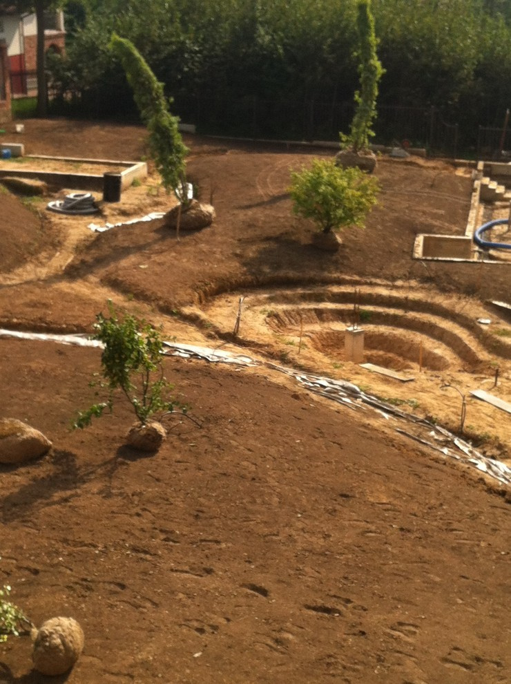 До и после: Сад с большим уклоном