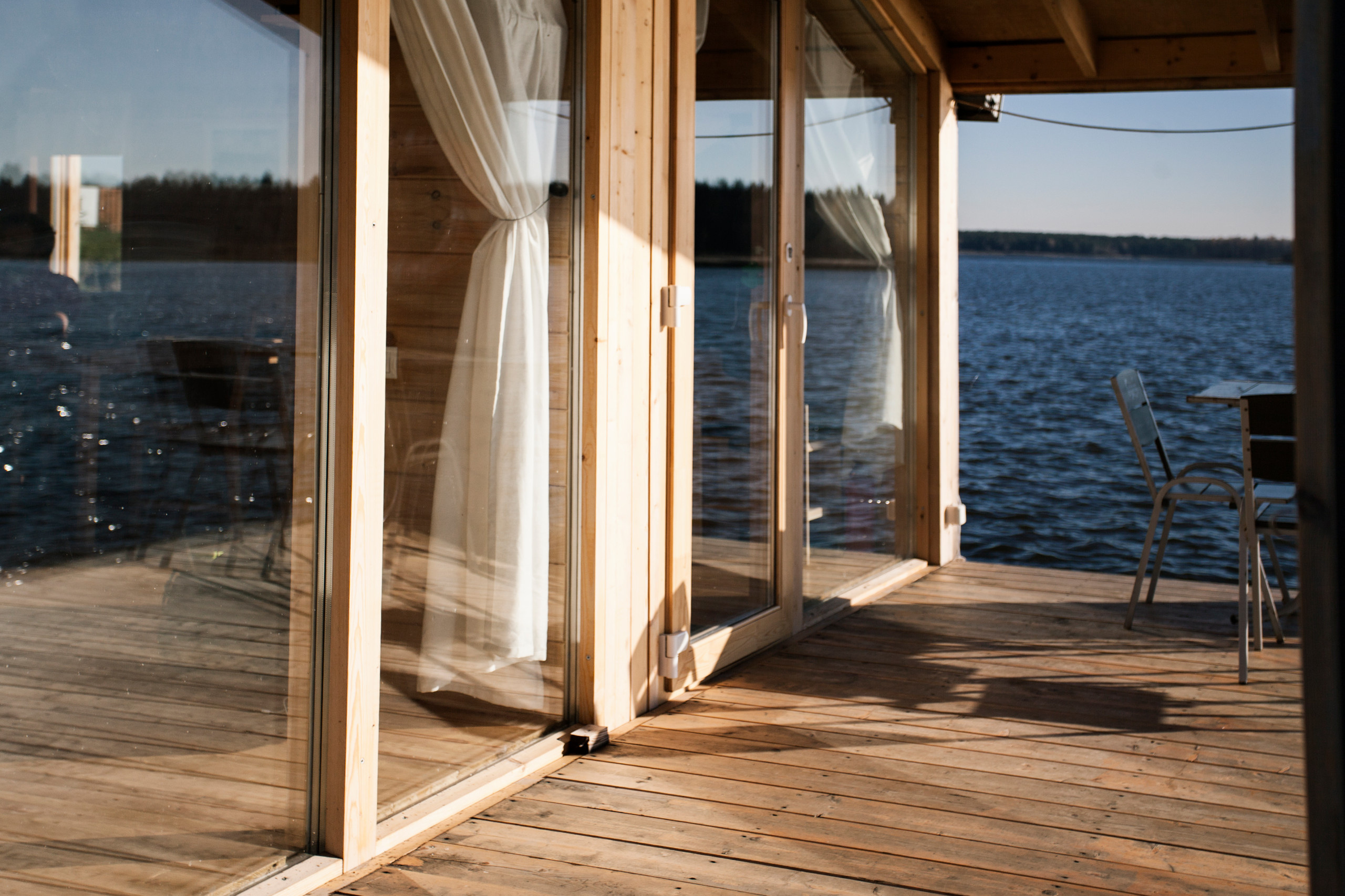 В гостях: Дом, пришвартованный под Калязиным