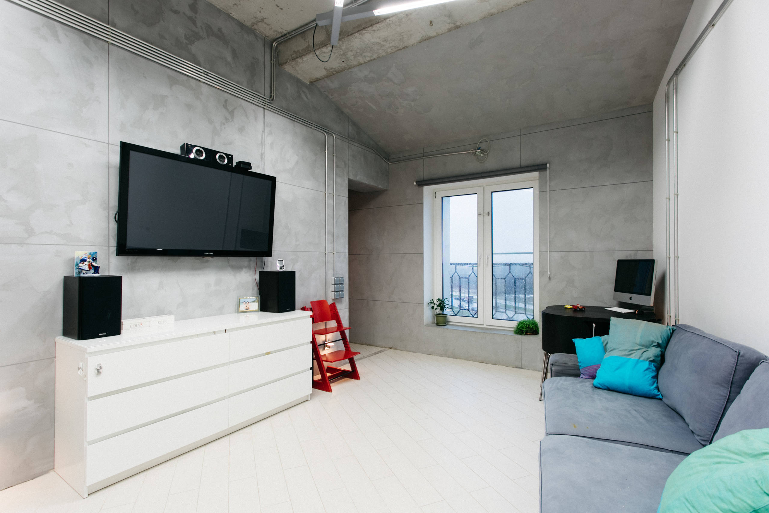 В гостях: Лофт на мансардном этаже под Петербургом