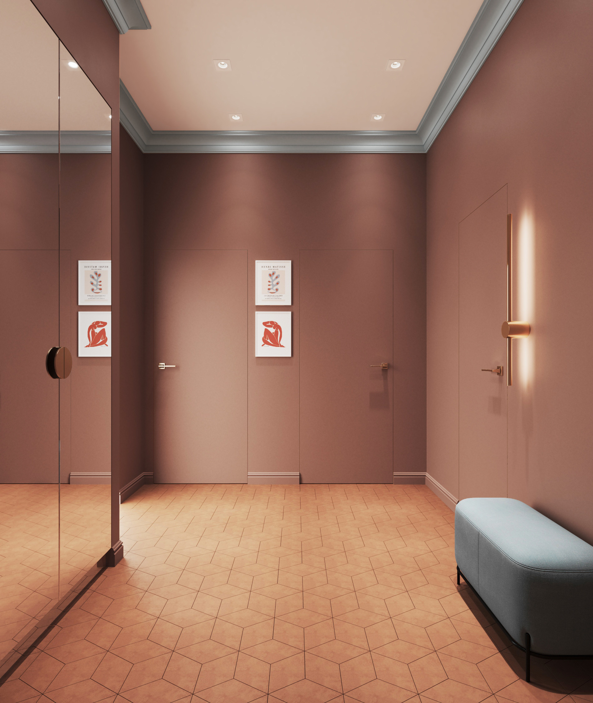 Поиск планировки: 46 кв.м с кухонным островом [6 вариантов]