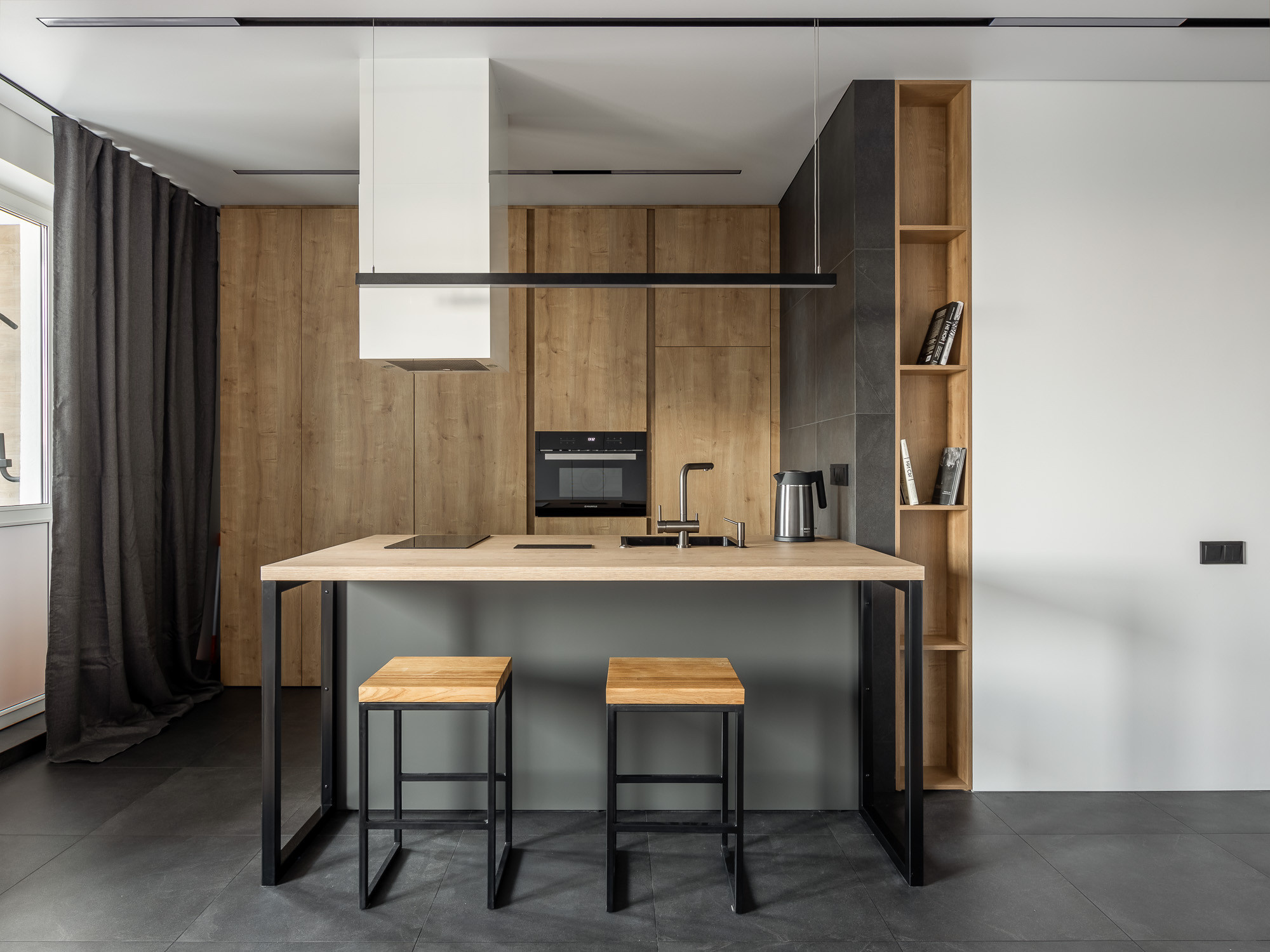 Houzz тур: 44 кв.м — интерьер для программиста в Самаре