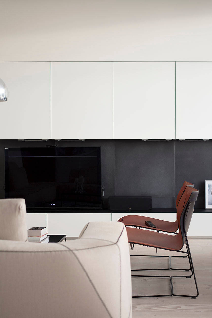 Houzz тур: Квартира на Крестовском острове с минимумом декора