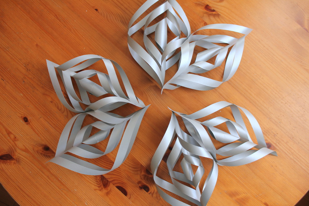 Фотоохота: Снежинки из бумаги и других подручных материалов