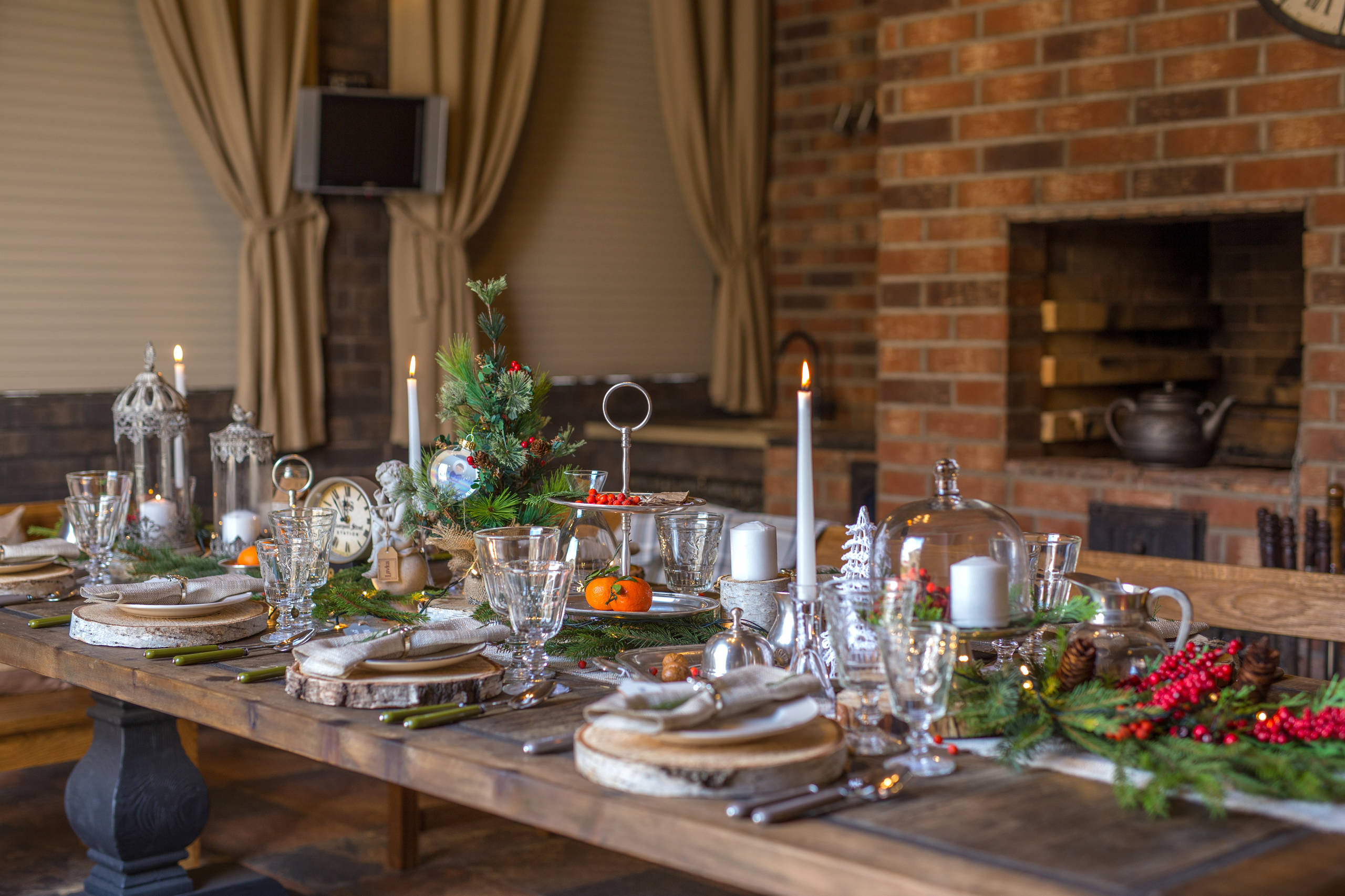 Фотоохота: Сервировка новогоднего стола — 20 идей