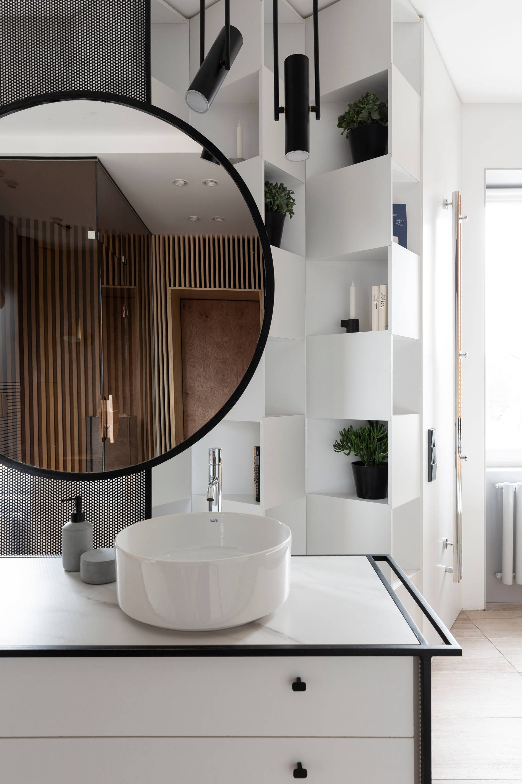 Проект недели: Авангард — в ванной и сауне