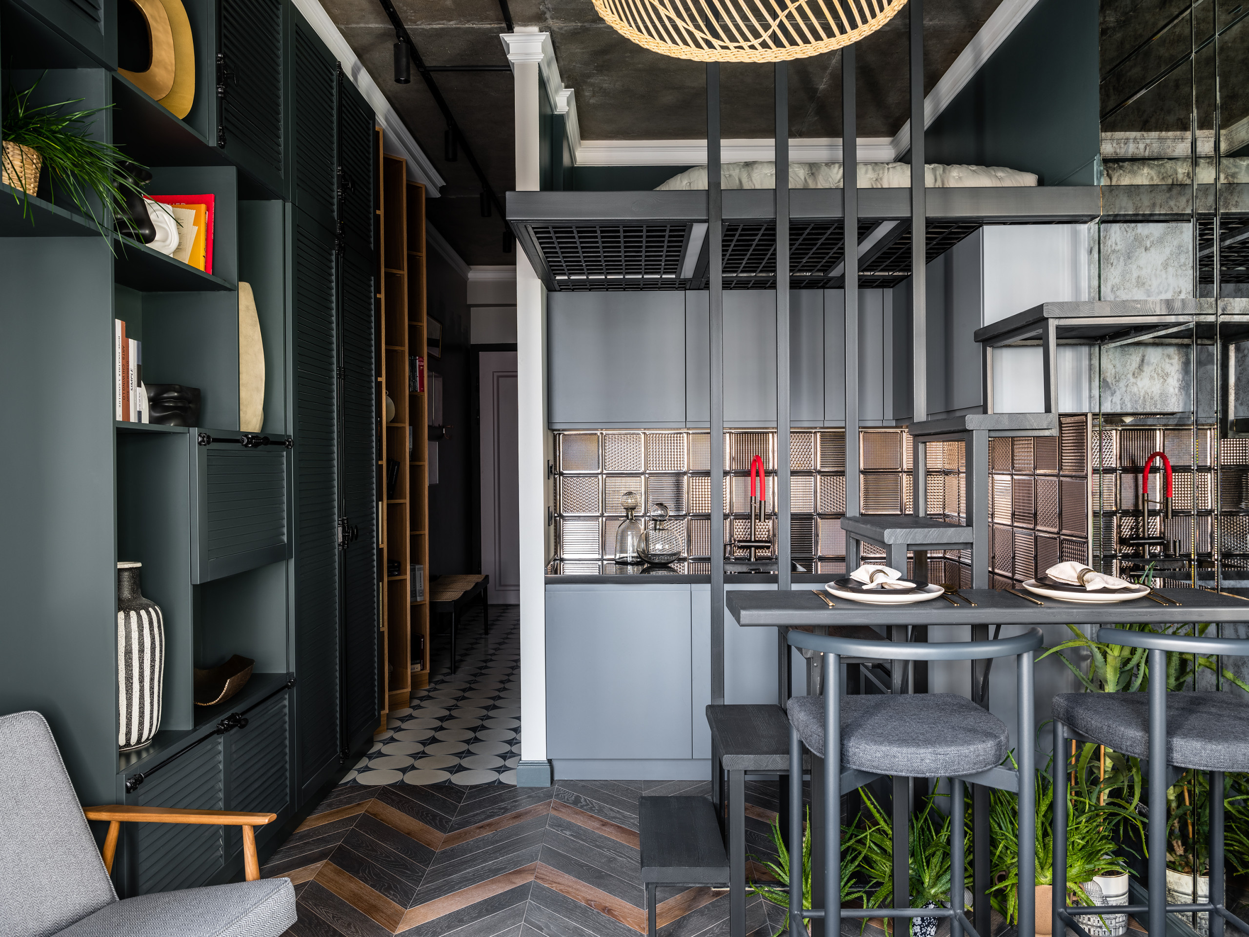 Houzz тур: 26 кв.м — квартира для кинодраматурга