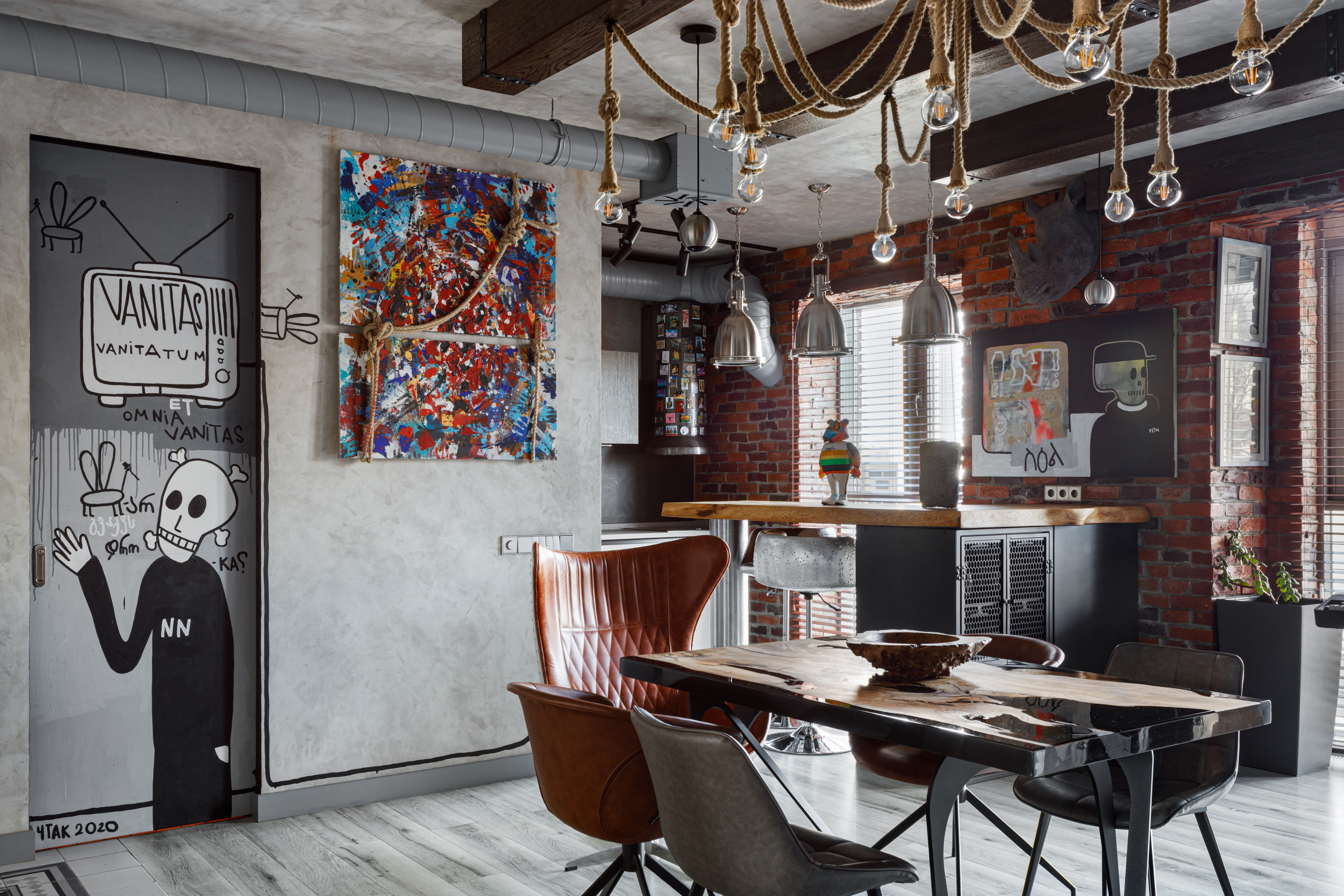 В гостях: Лофт для ценителей стрит-арта