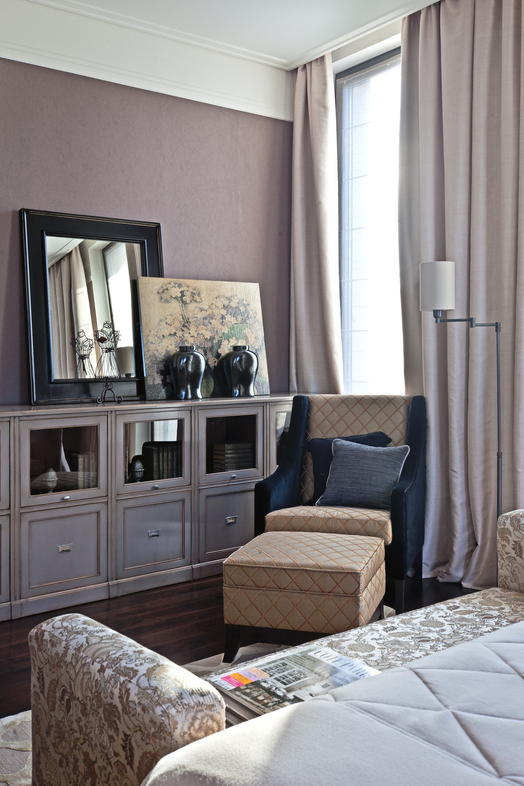 Модный узор: тартан, виши и прочие варианты интерьерной клетки