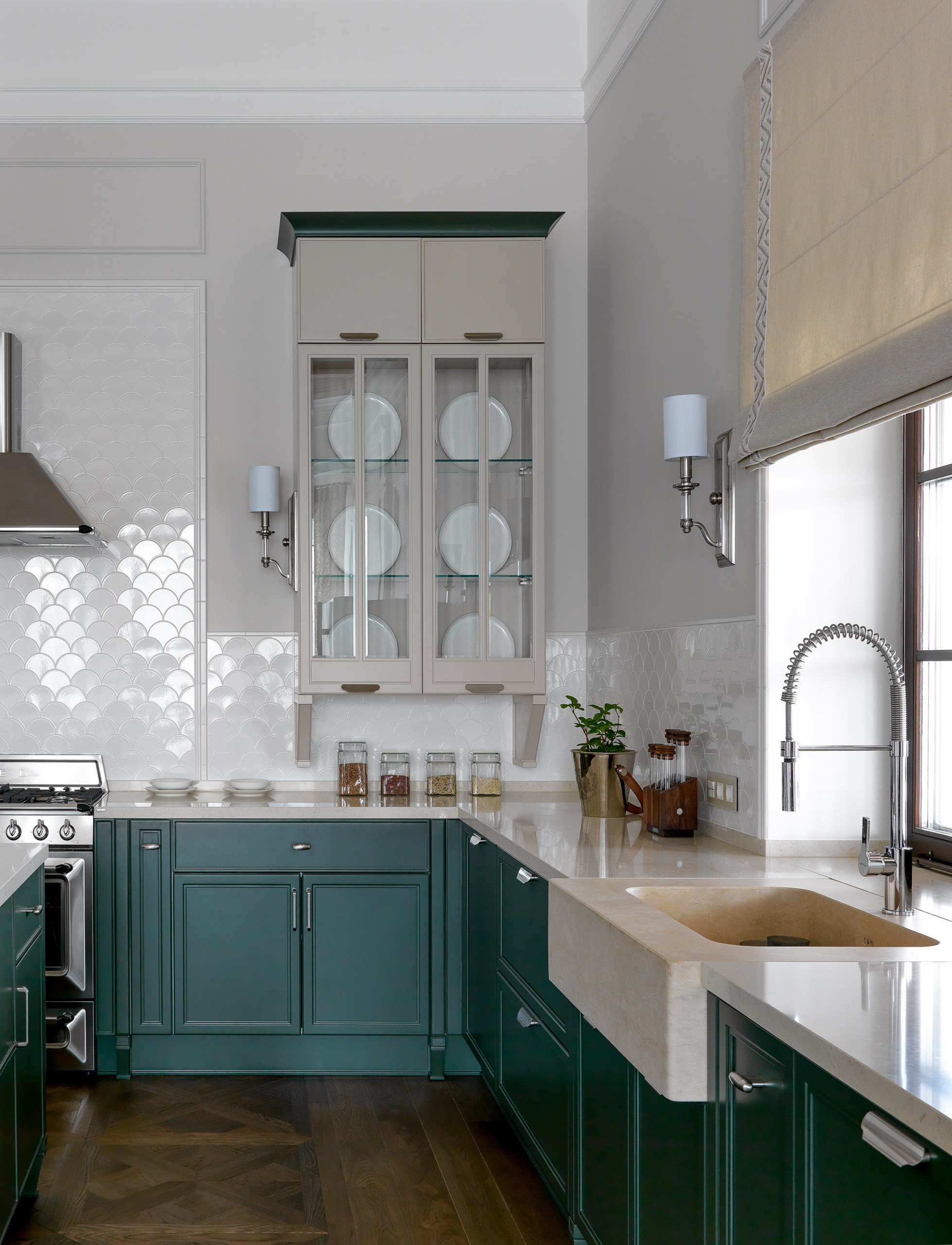 Houzz тур: Дом для гостей в стиле американской классики