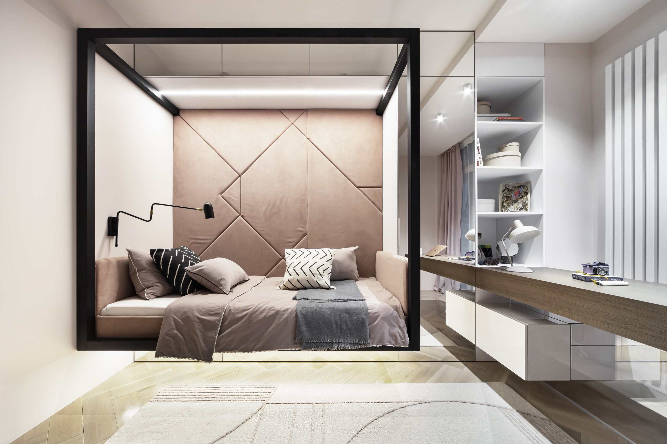 Houzz тур: Квартира с окнами в парк и индустриальной эстетикой