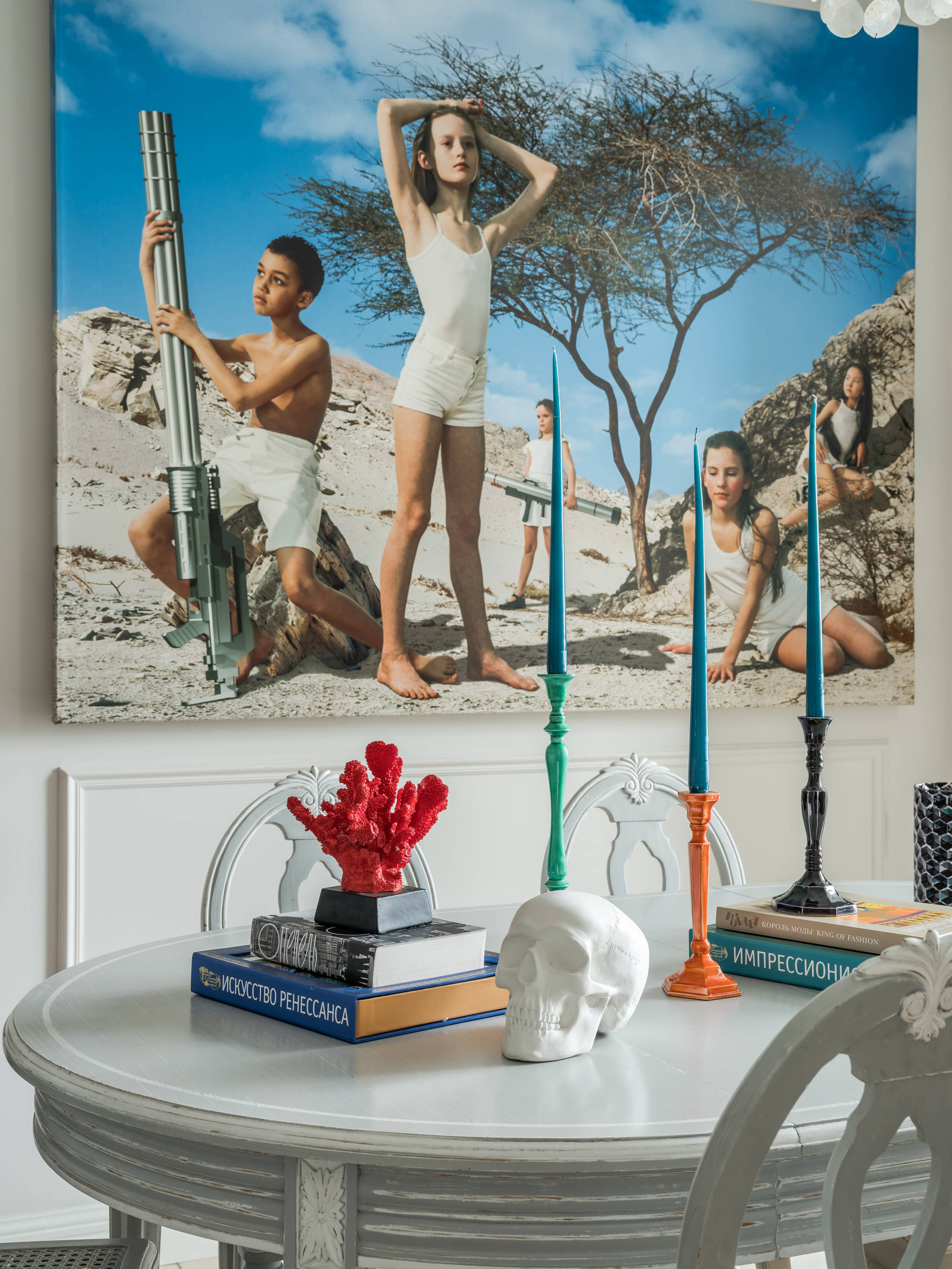 В гостях: Квартира с элементами барокко и современным искусством