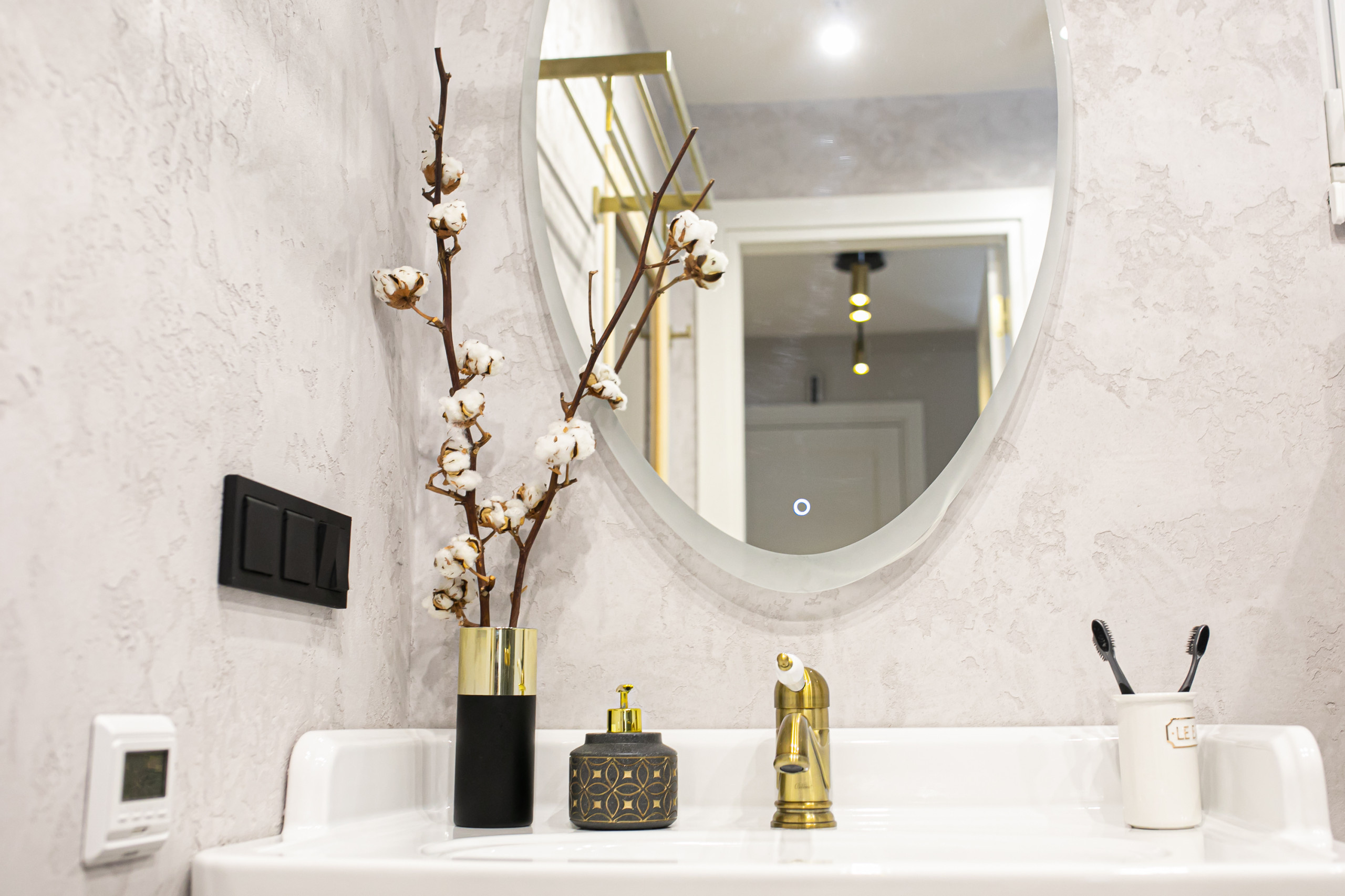 До и после: Таунхаус с гардеробной на месте кабинета