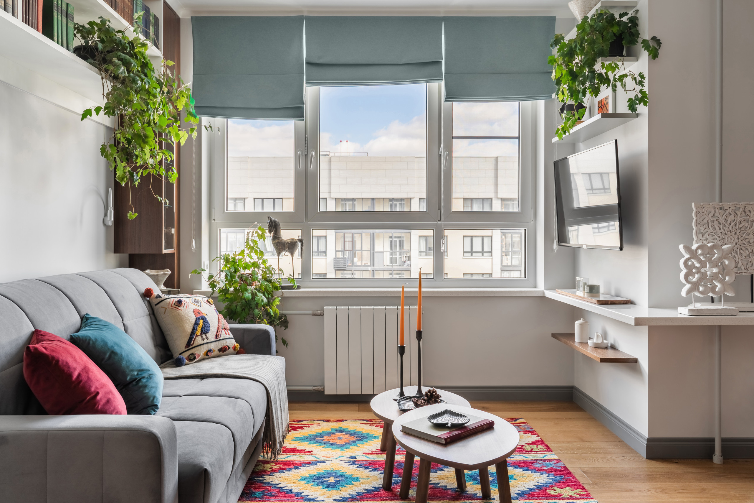 Houzz тур: 38 кв.м — студия для взрослой пары