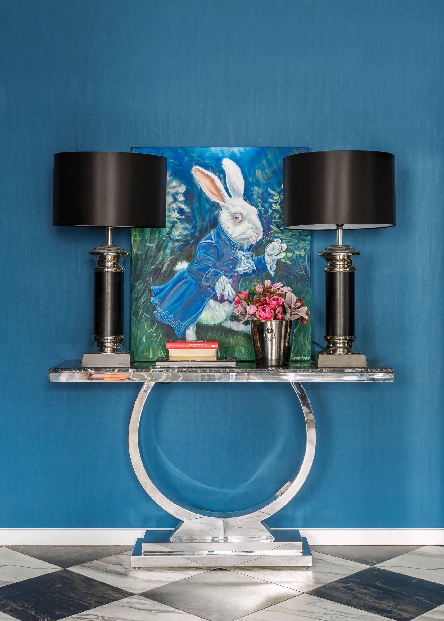 В гостях: Квартира, как из сказки Льюиса Кэрролла