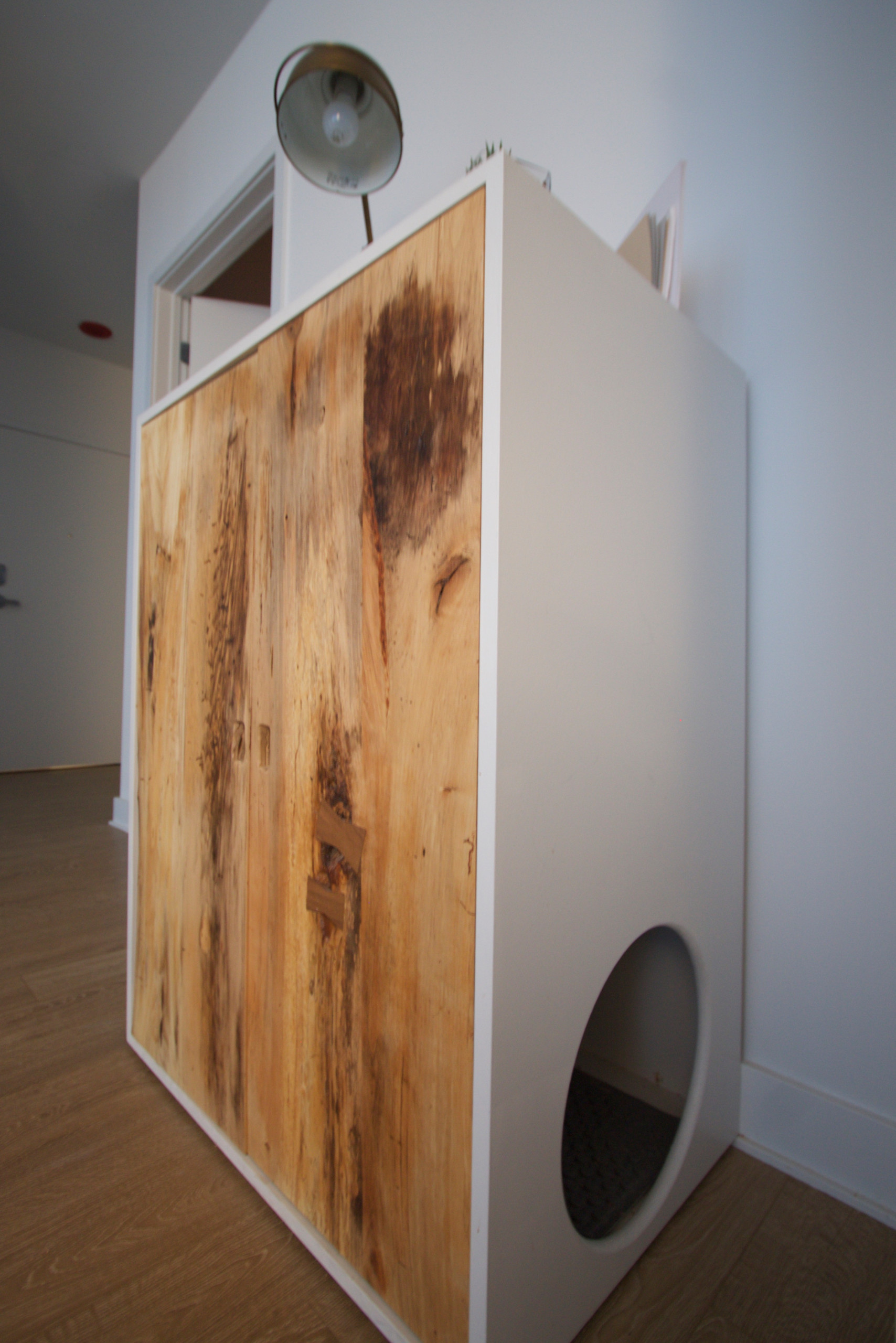 Фотоохота: Домики для кошек своими руками — 40 идей