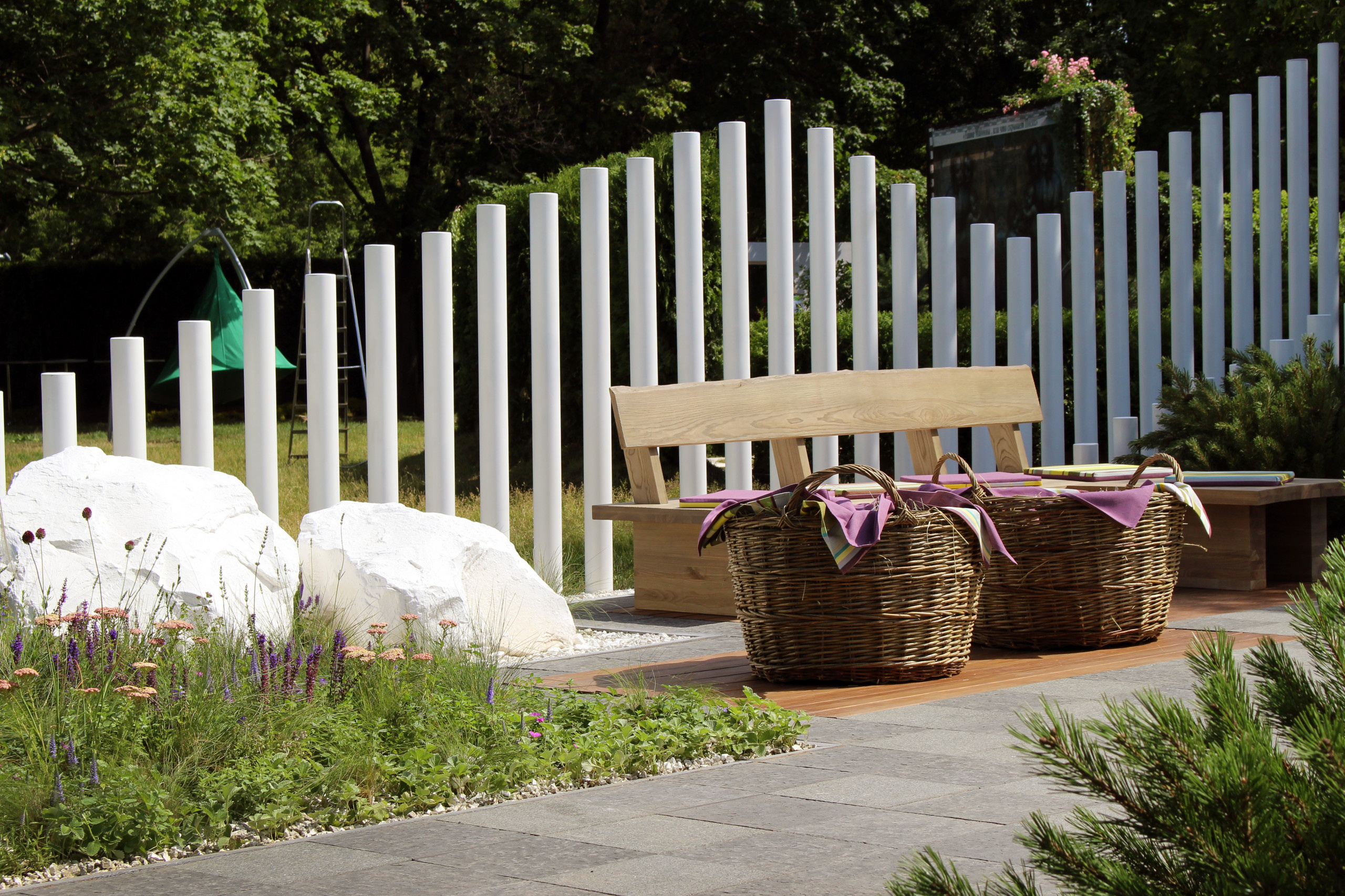 Проект недели: Серебряный ветер в саду из Белгорода