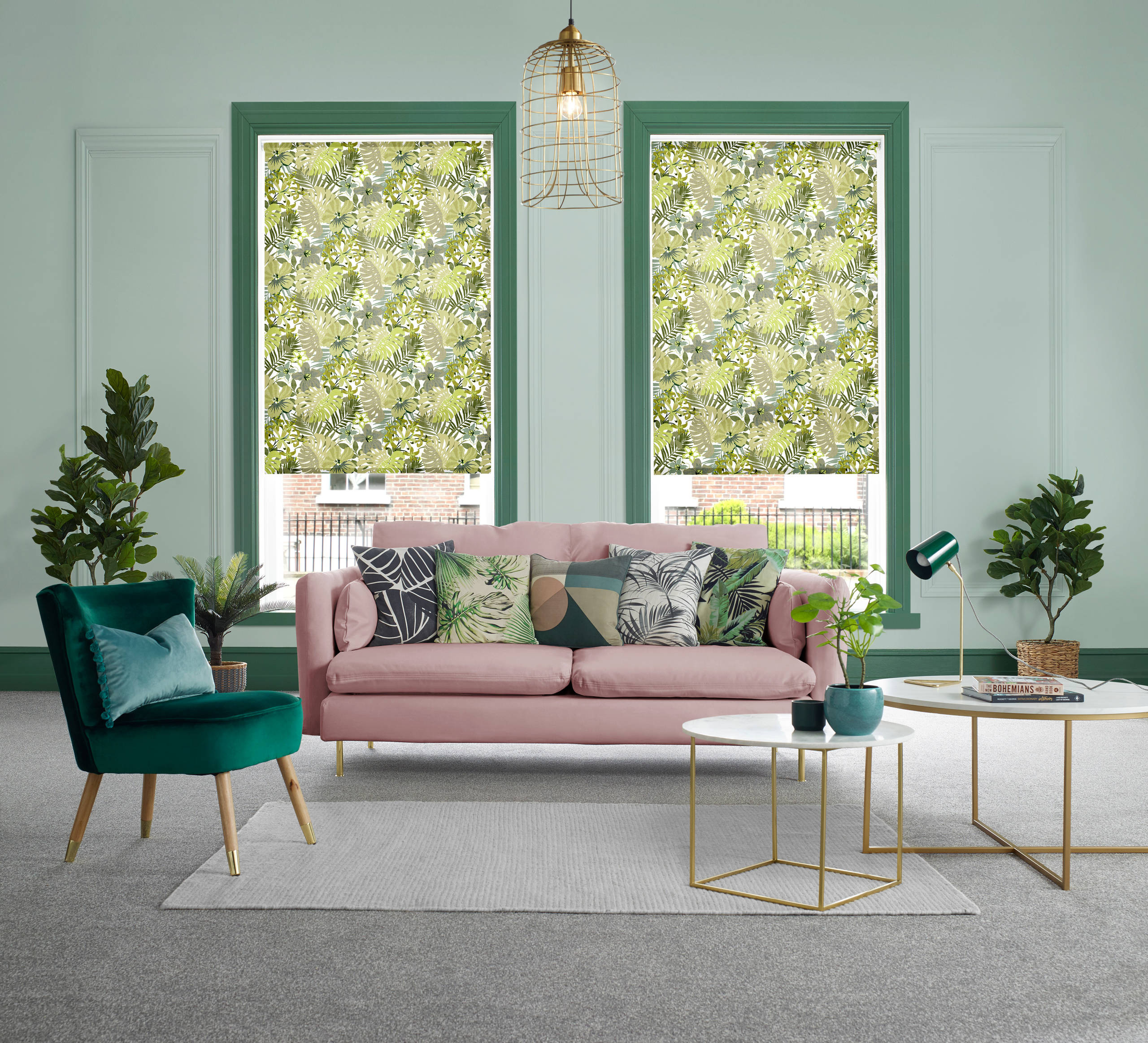 Просто фото: 16 цветовых схем с «датским голубым»