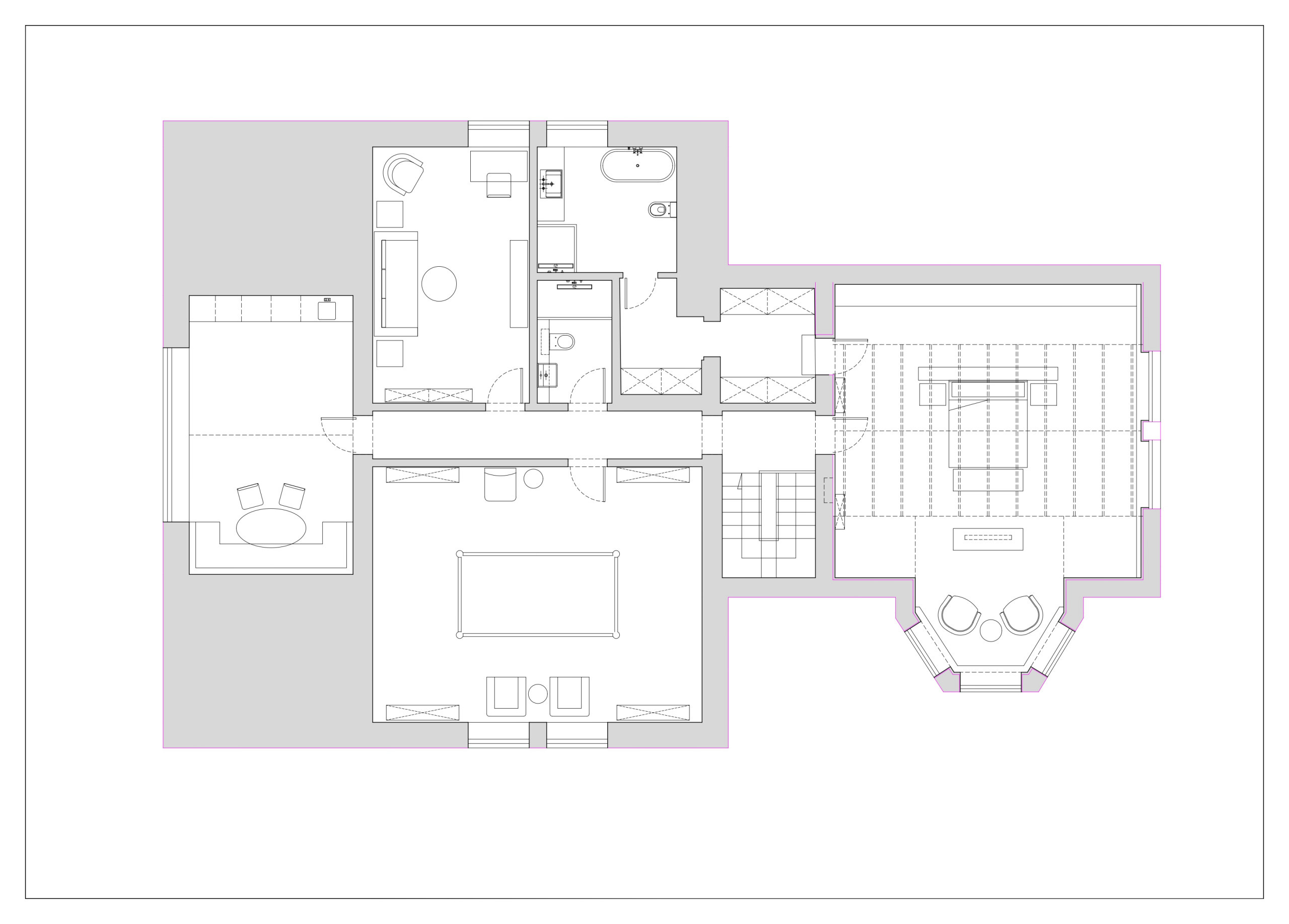 Houzz тур: Дом, в котором при перестройке подняли потолки