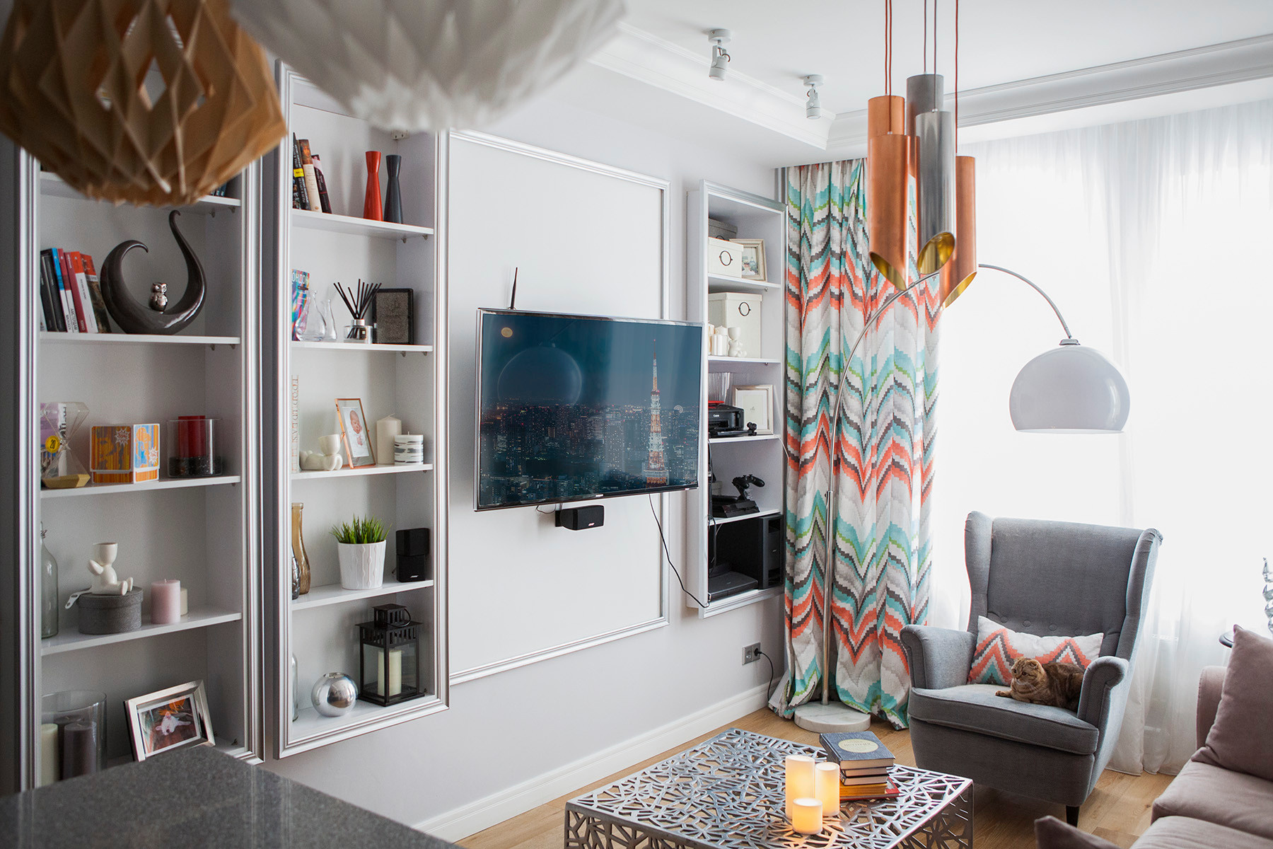 В гостях: Маленькая квартира для молодой девушки-юриста, кошки и собаки