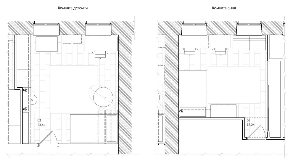 Есть решение: Куда поставить кровать в детской
