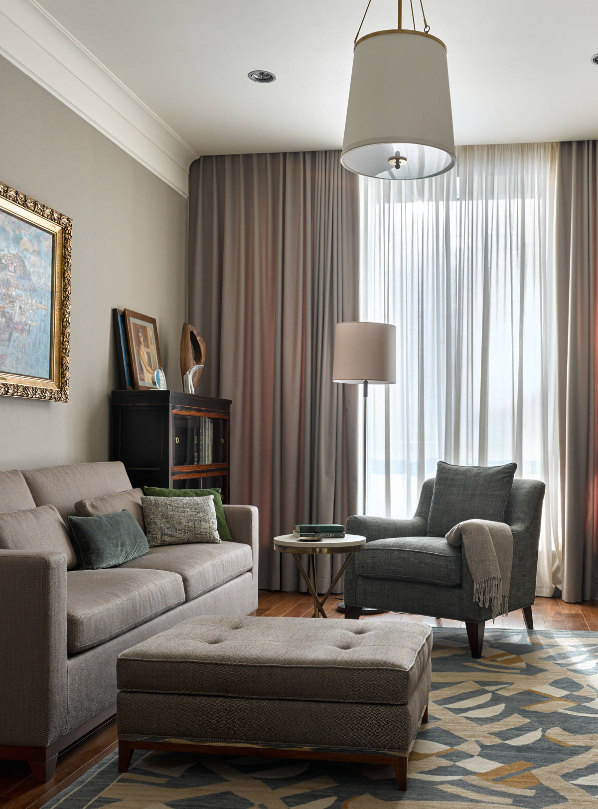 Houzz тур: Американская классика в Хамовниках