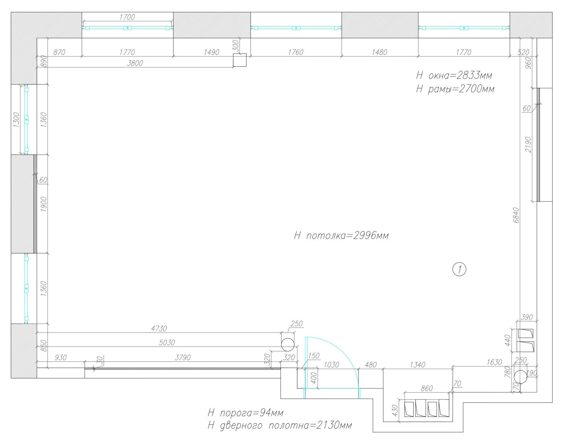 Поиск планировки: 59 кв.м — 3 плана для евротрешки с кабинетом