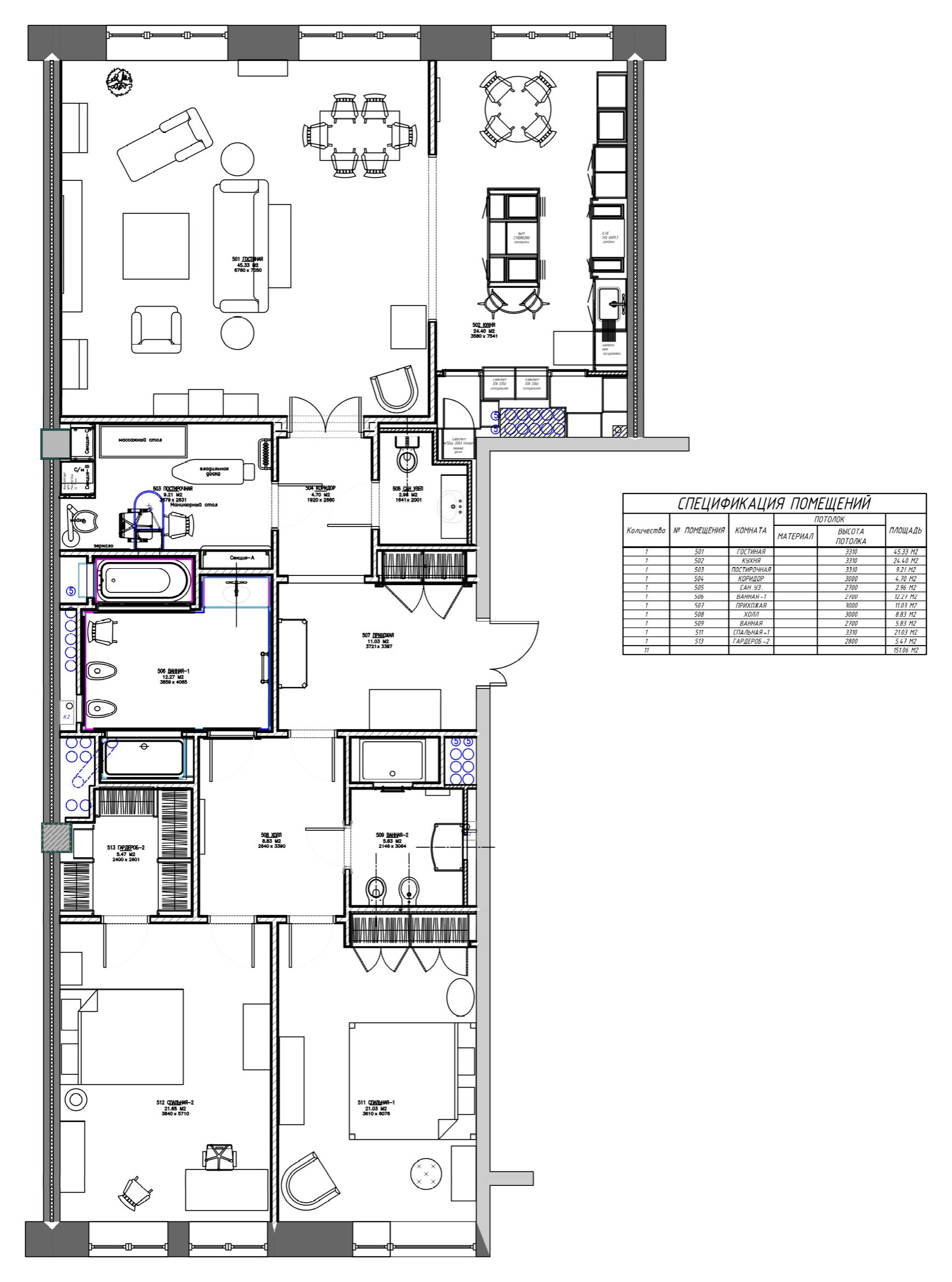 Houzz тур: Классический интерьер в современном жилом комплексе
