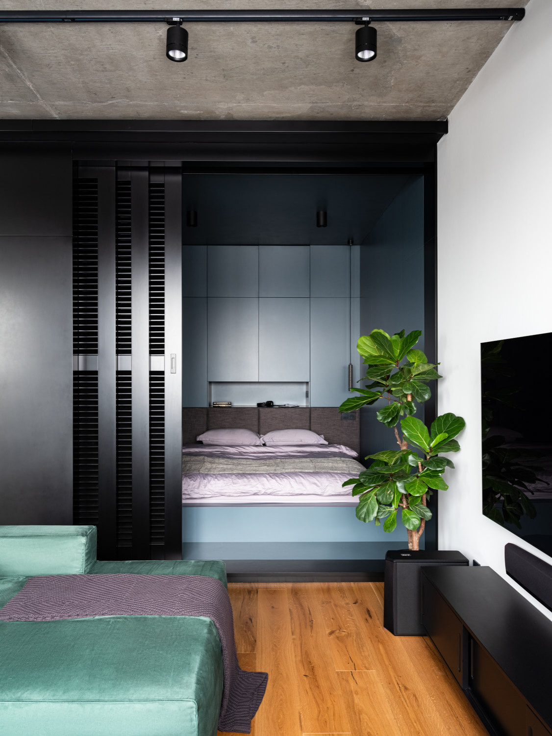 Houzz тур: Практичный минимализм для любителя триатлона