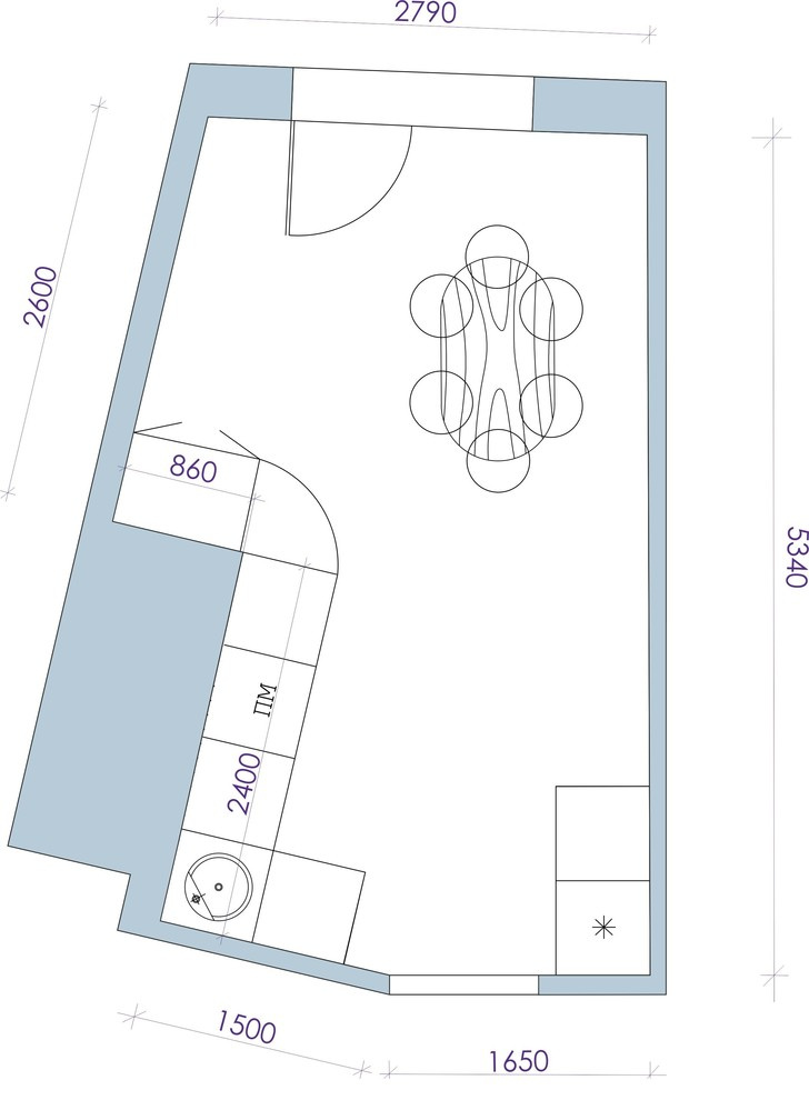 Есть решение: 9 проектов кухни 12 кв.м