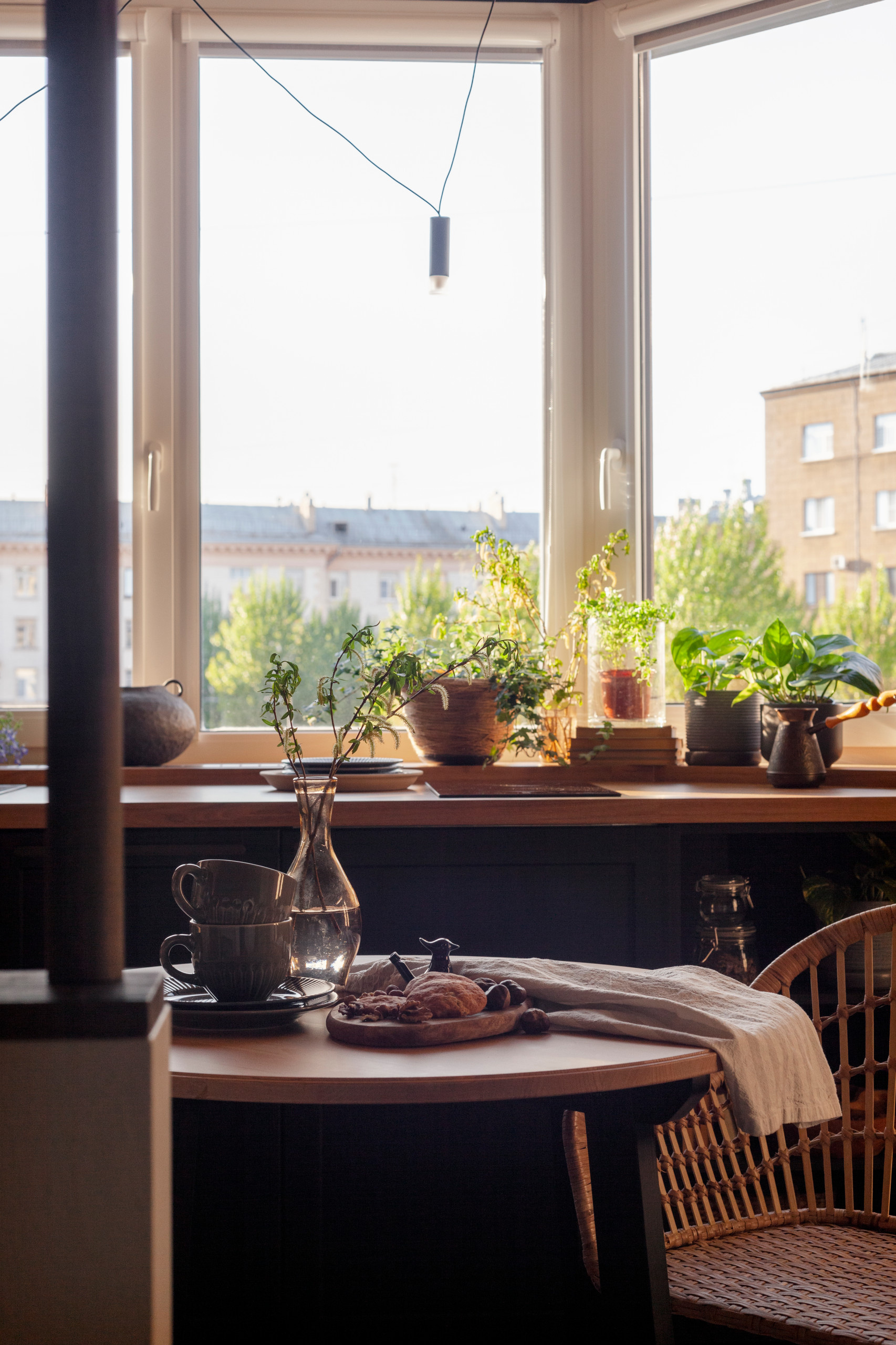 Houzz тур: 30 кв.м — квартира с необычным оттенком штукатурки