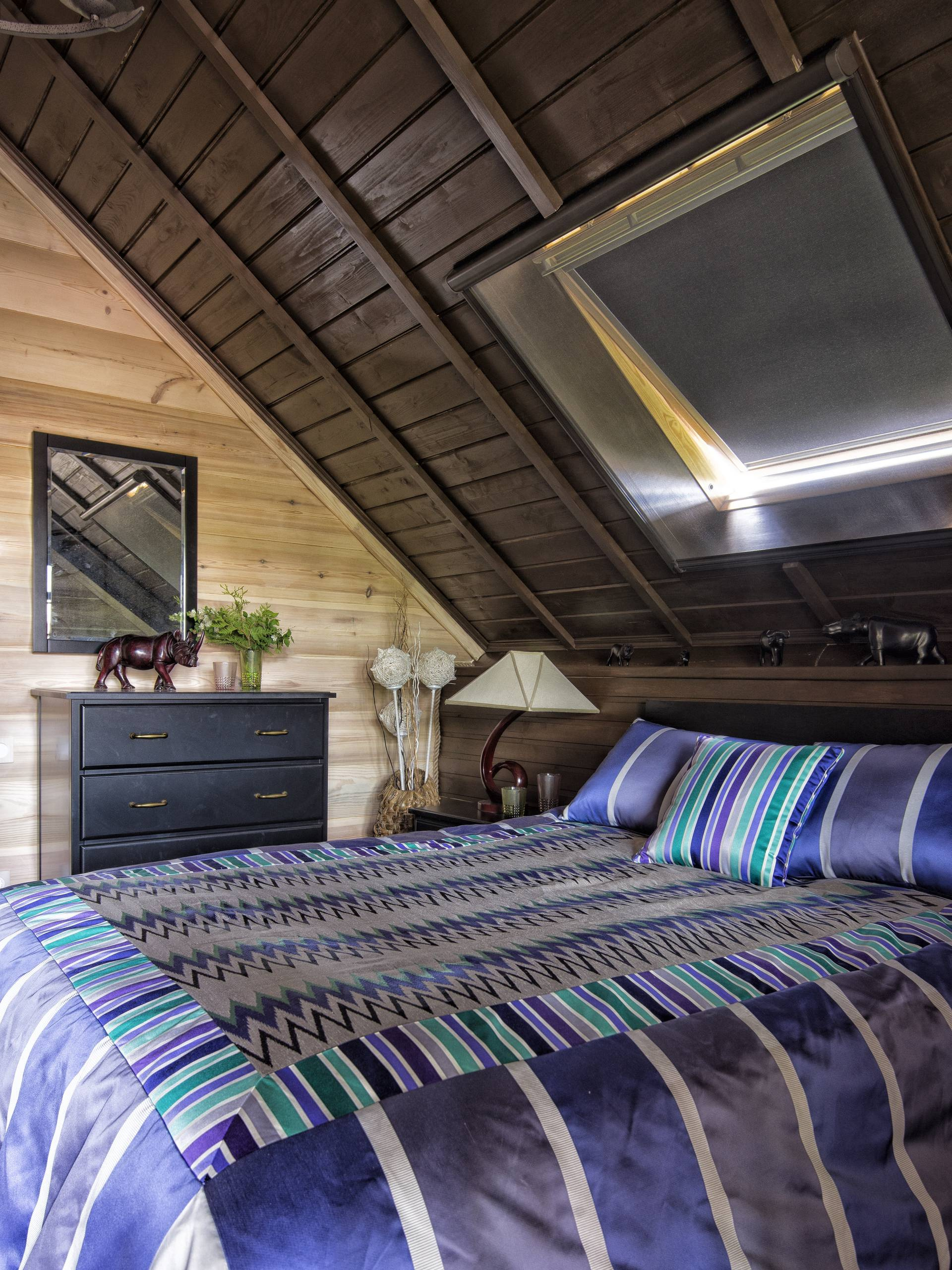 В гостях: Сруб с африканскими мотивами под Истрой