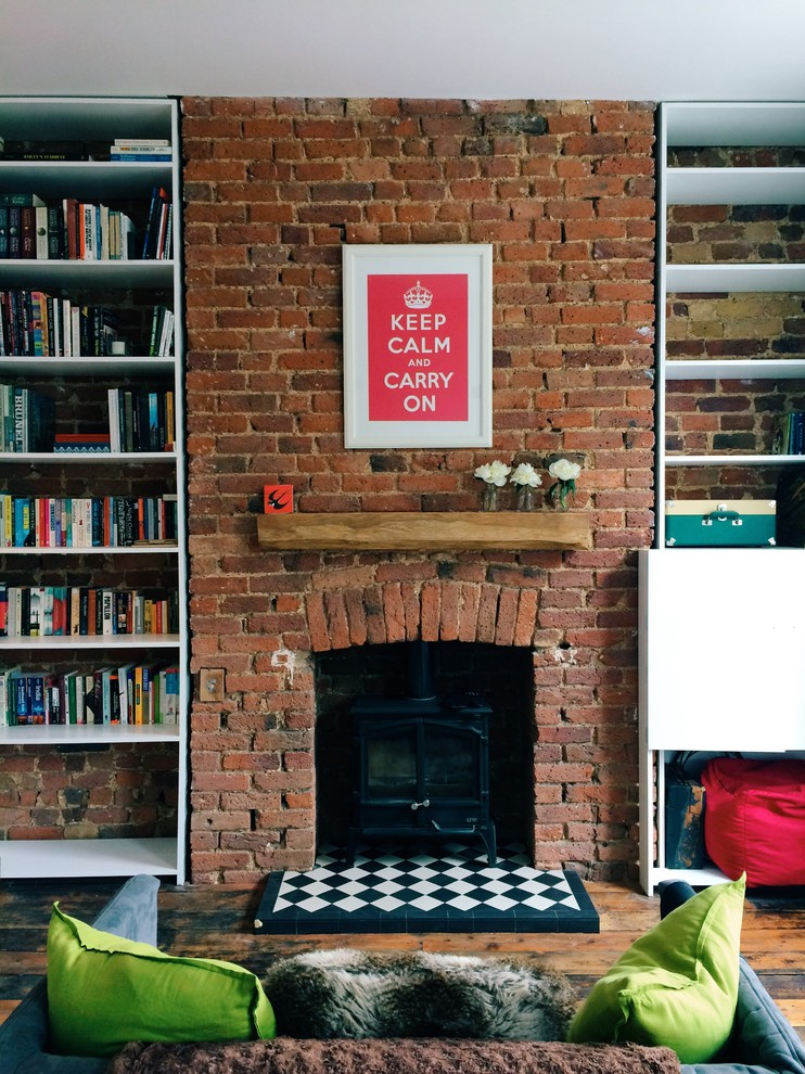 Фотоохота: 101 идея для украшения камина