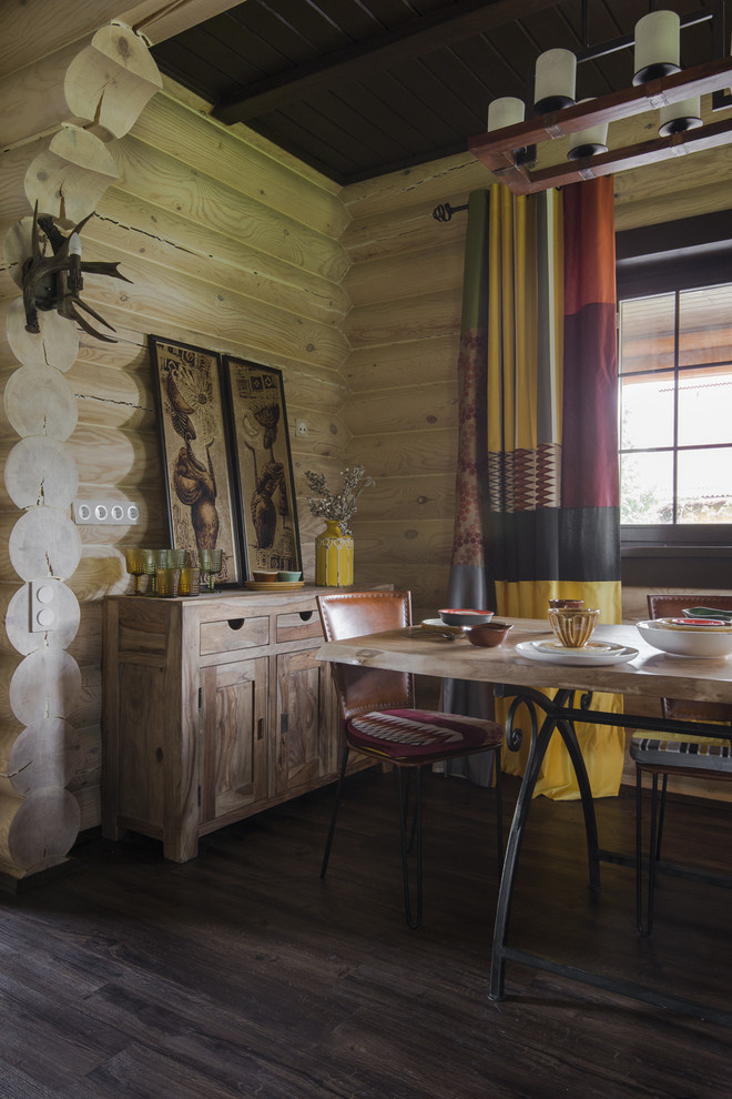 В гостях: Сруб с африканскими мотивами под Истрой